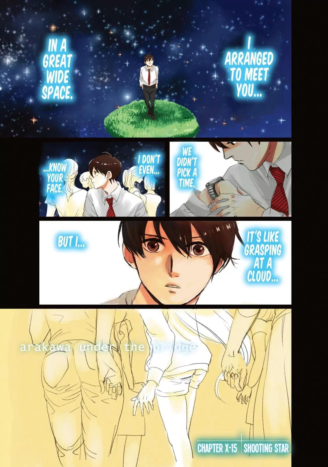 Arakawa Under the Bridge Chapter 400.6 page 2 - Chapter 400.6: Shooting Star