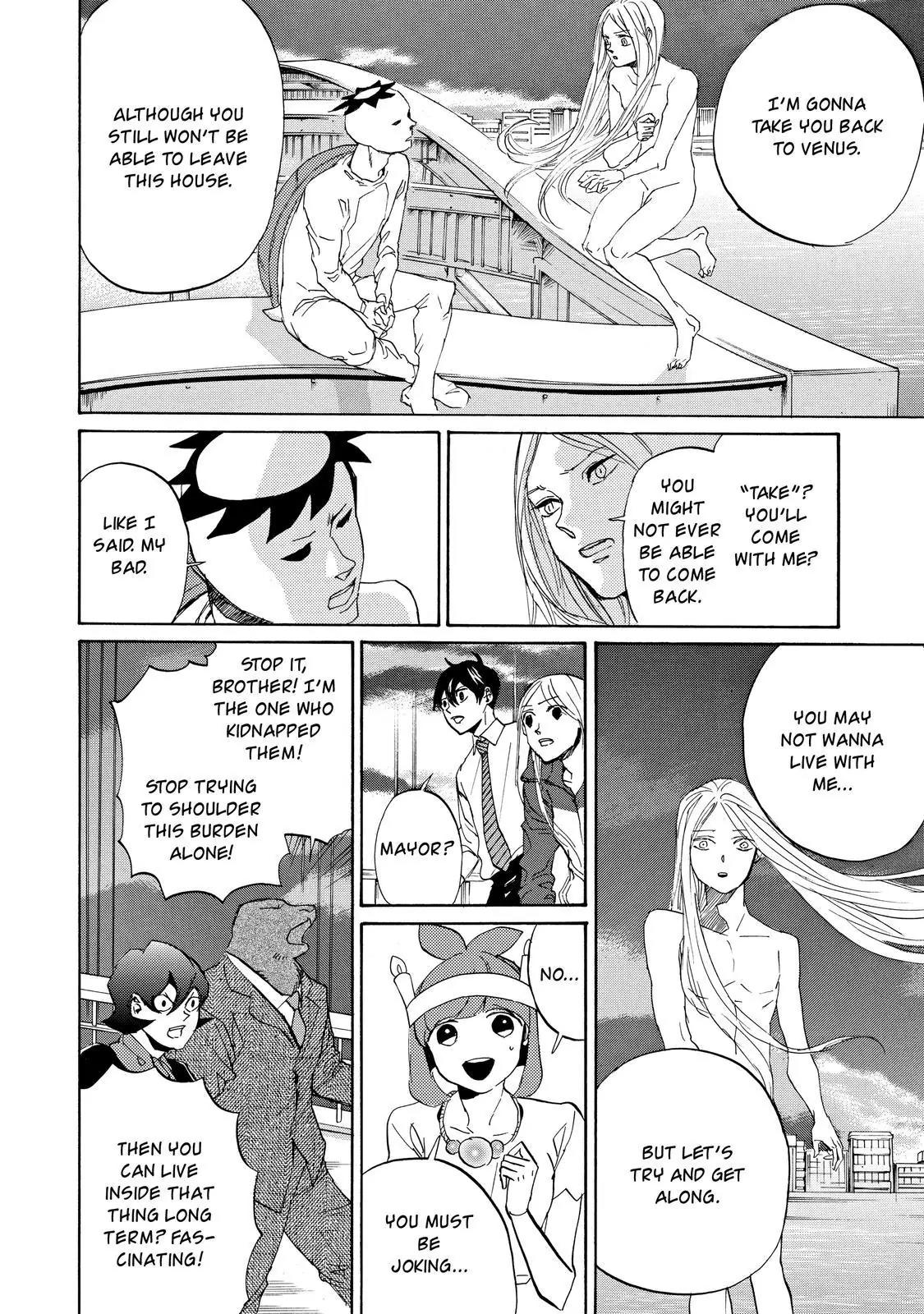 Arakawa Under the Bridge Chapter 400 page 17 - Chapter 400: My Girlfriend Is venusian