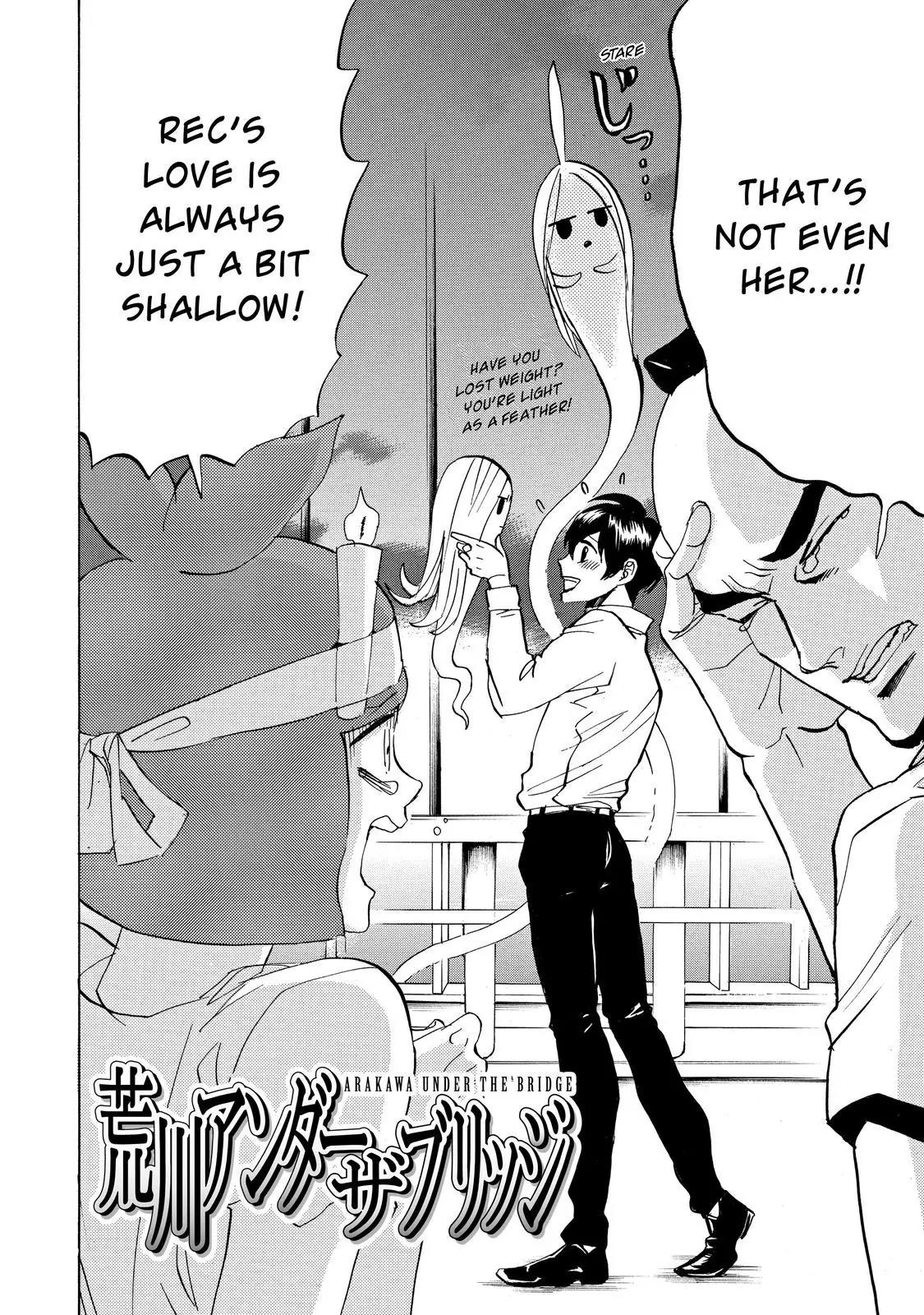 Arakawa Under the Bridge Chapter 400 page 3 - Chapter 400: My Girlfriend Is venusian