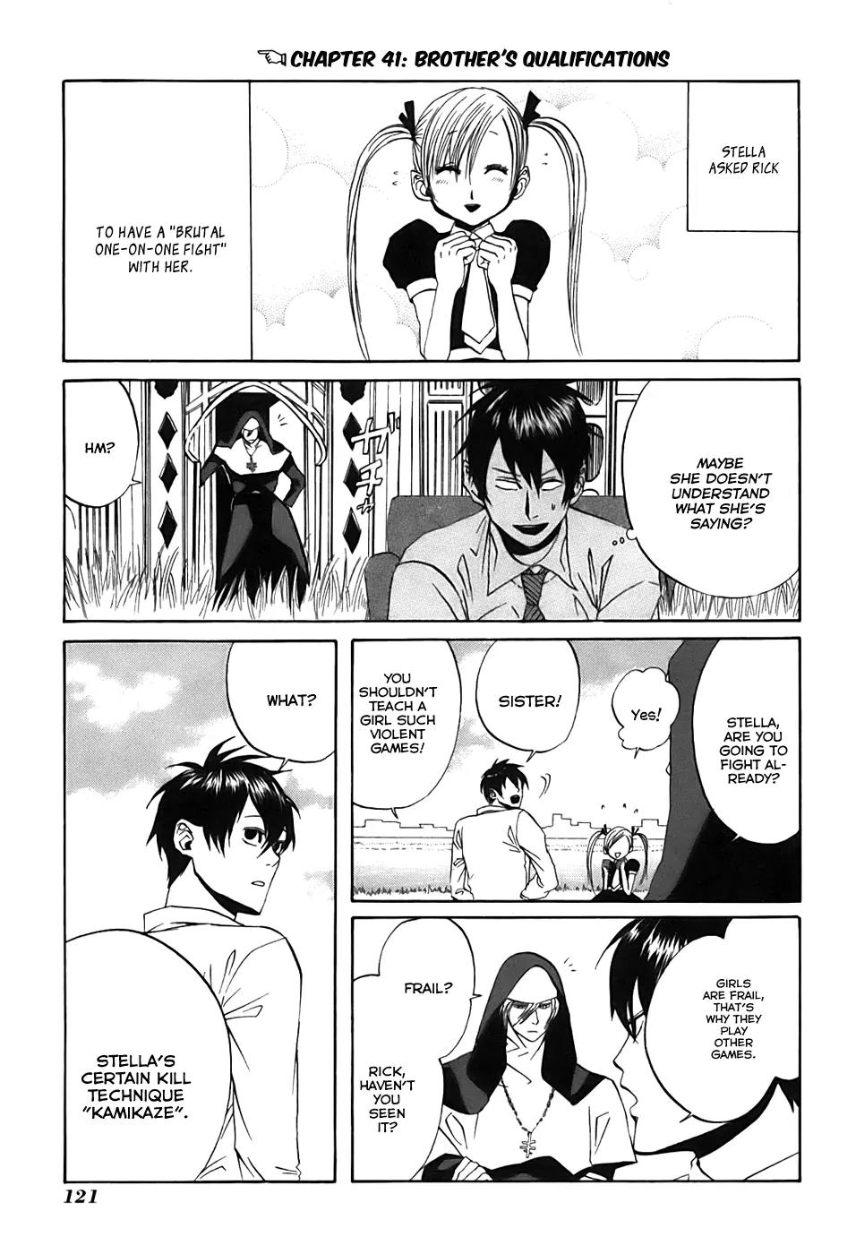 Arakawa Under the Bridge Chapter 41 page 1 - Chapter 41: Brother's Qualifications