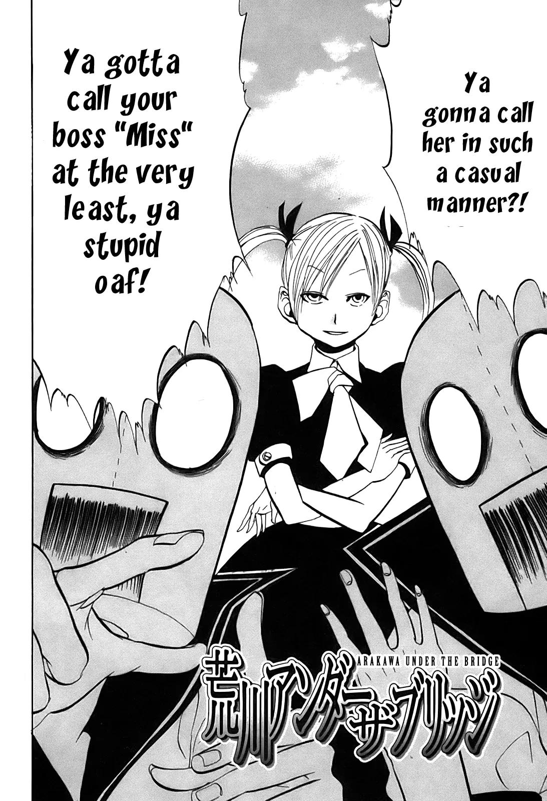 Arakawa Under the Bridge Chapter 42 page 2 - Chapter 42: Maria