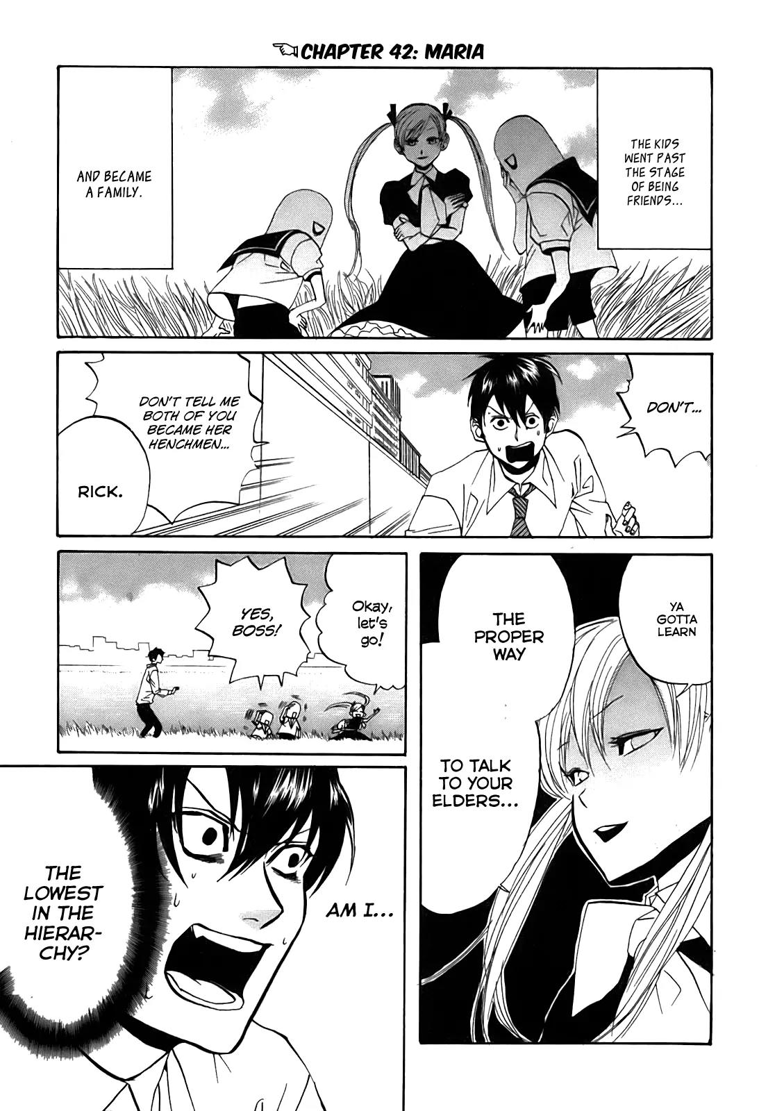 Arakawa Under the Bridge Chapter 42 page 3 - Chapter 42: Maria
