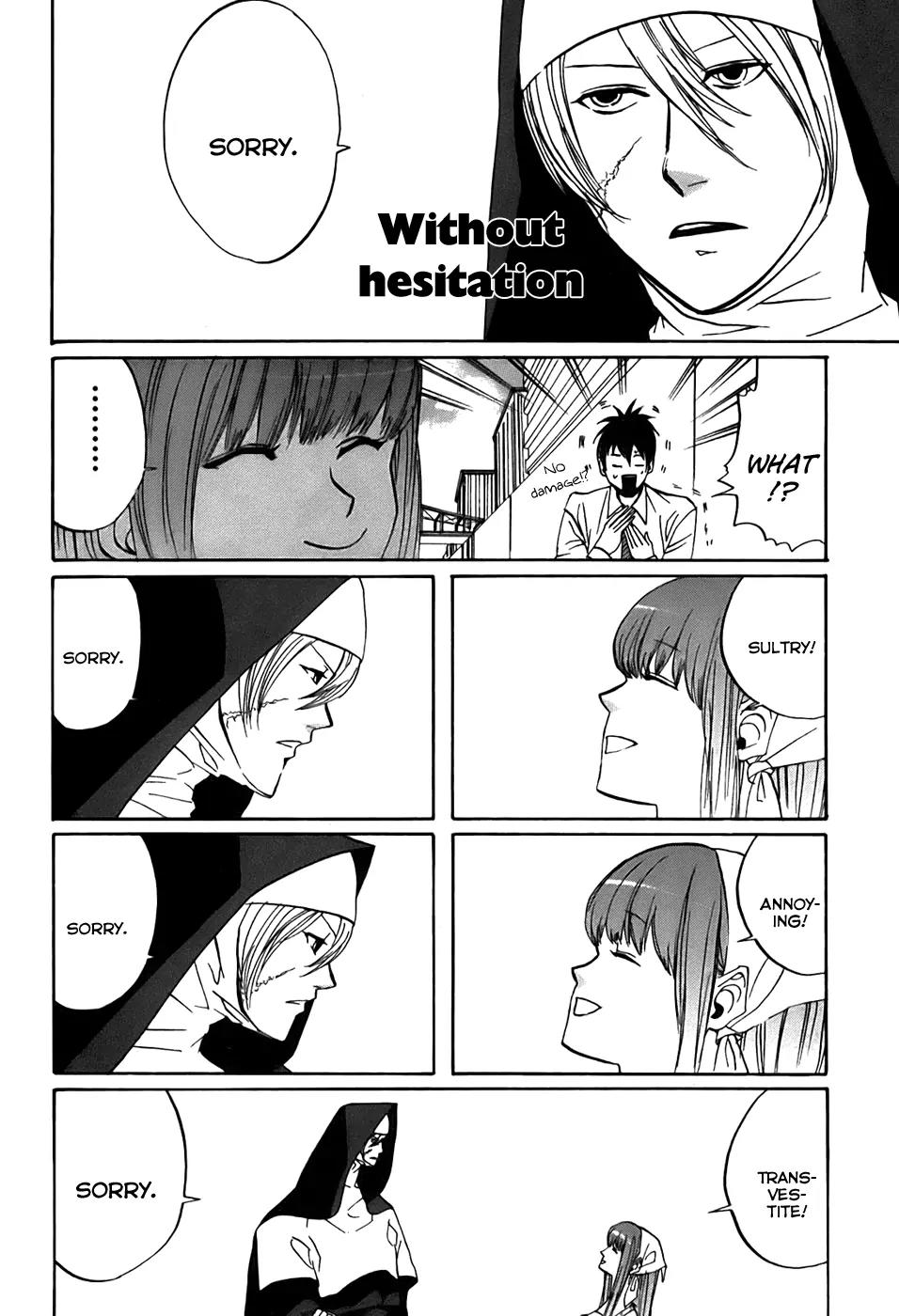 Arakawa Under the Bridge Chapter 43 page 4 - Chapter 43: Service That Makes You Bleed