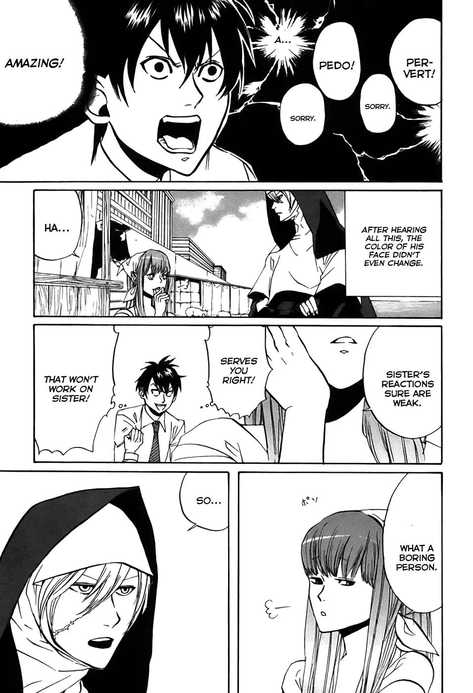 Arakawa Under the Bridge Chapter 43 page 5 - Chapter 43: Service That Makes You Bleed