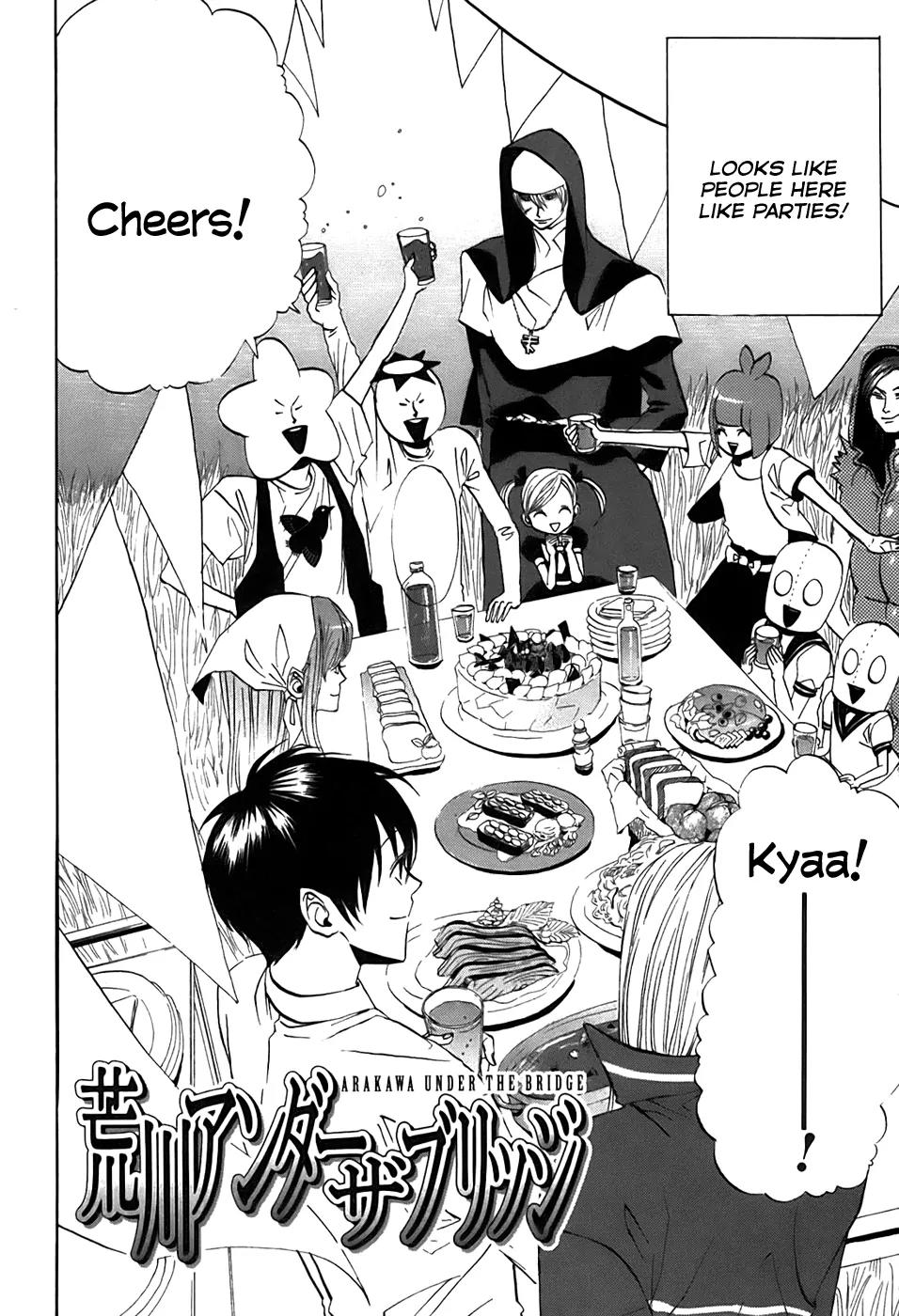 Arakawa Under the Bridge Chapter 45 page 2 - Chapter 45: Family