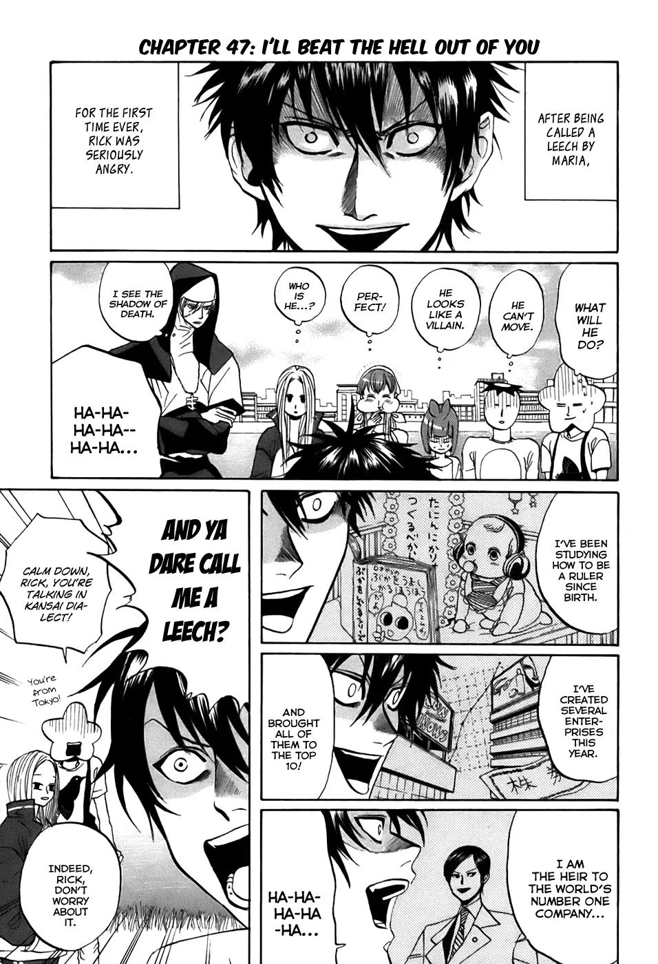 Arakawa Under the Bridge Chapter 47 page 1 - Chapter 47: I'll Beat the Hell Out of You