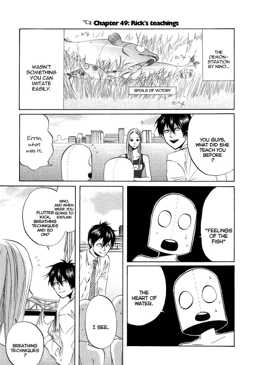 Arakawa Under the Bridge Chapter 49 page 1 - Chapter 49: Rick's Teachings