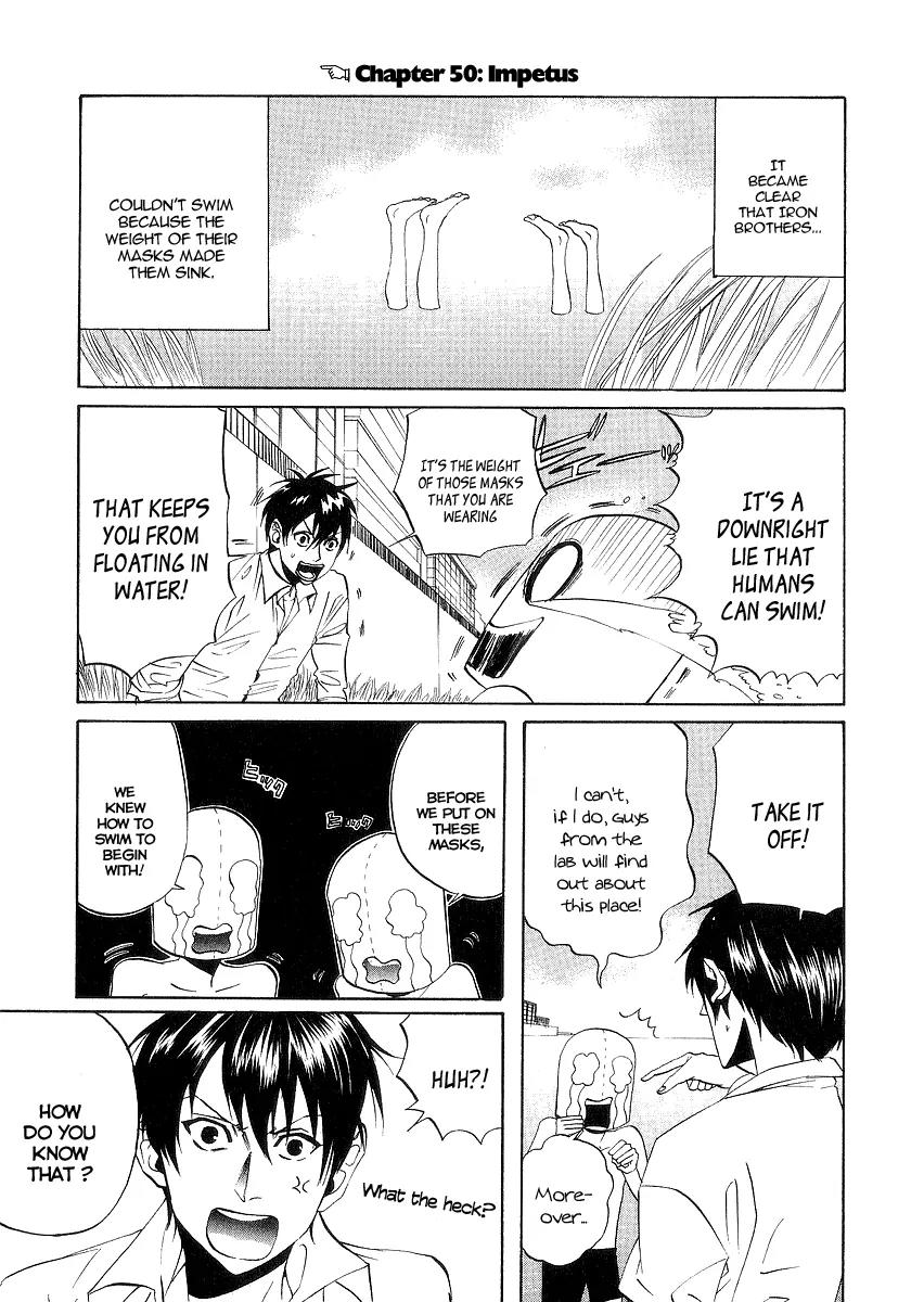 Arakawa Under the Bridge Chapter 50 page 1 - Chapter 50: Impetus