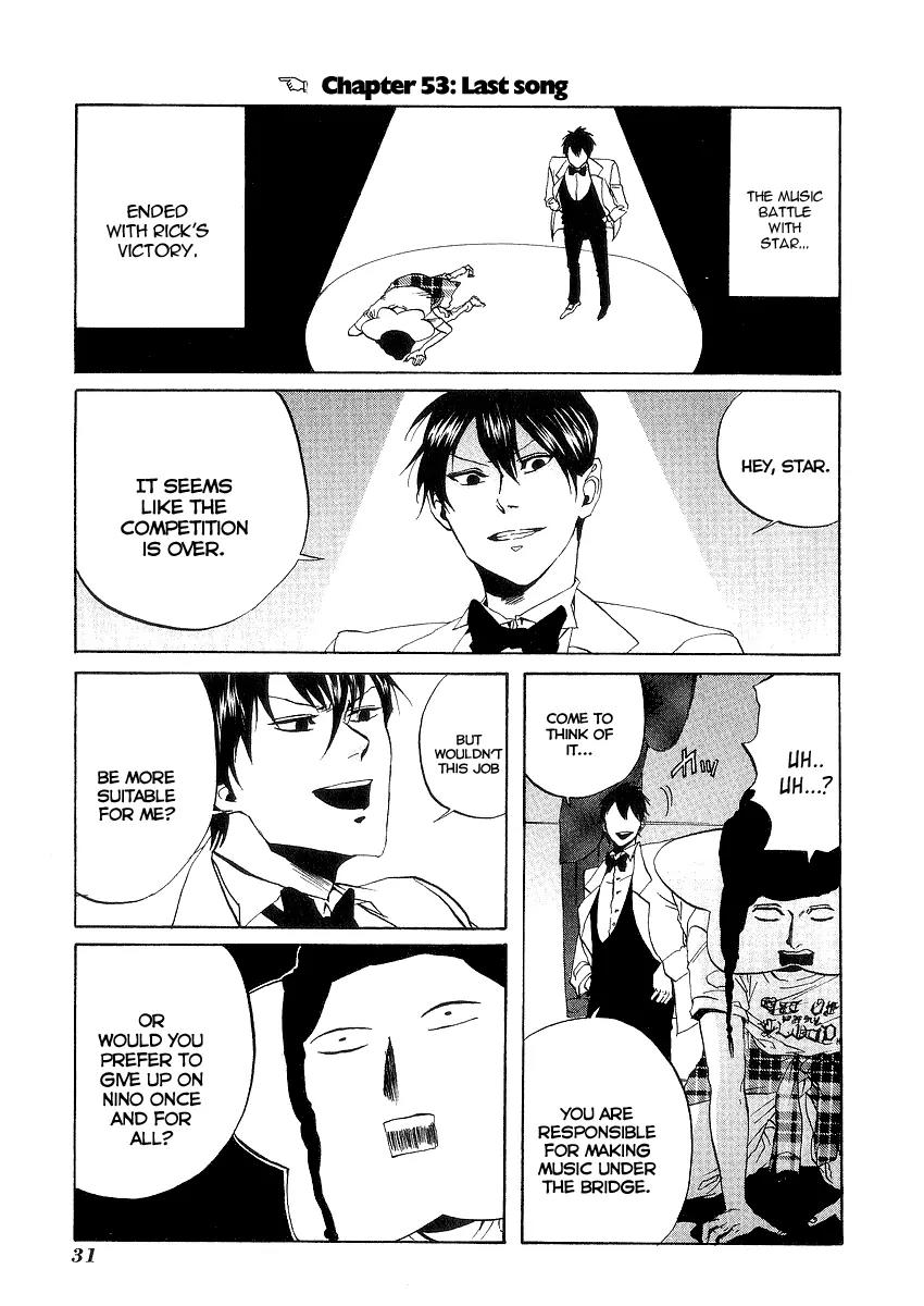 Arakawa Under the Bridge Chapter 53 page 1 - Chapter 53: Last Song