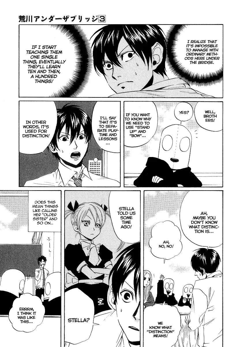 Arakawa Under the Bridge Chapter 57 page 5 - Chapter 57: Teacher Under the Bridge