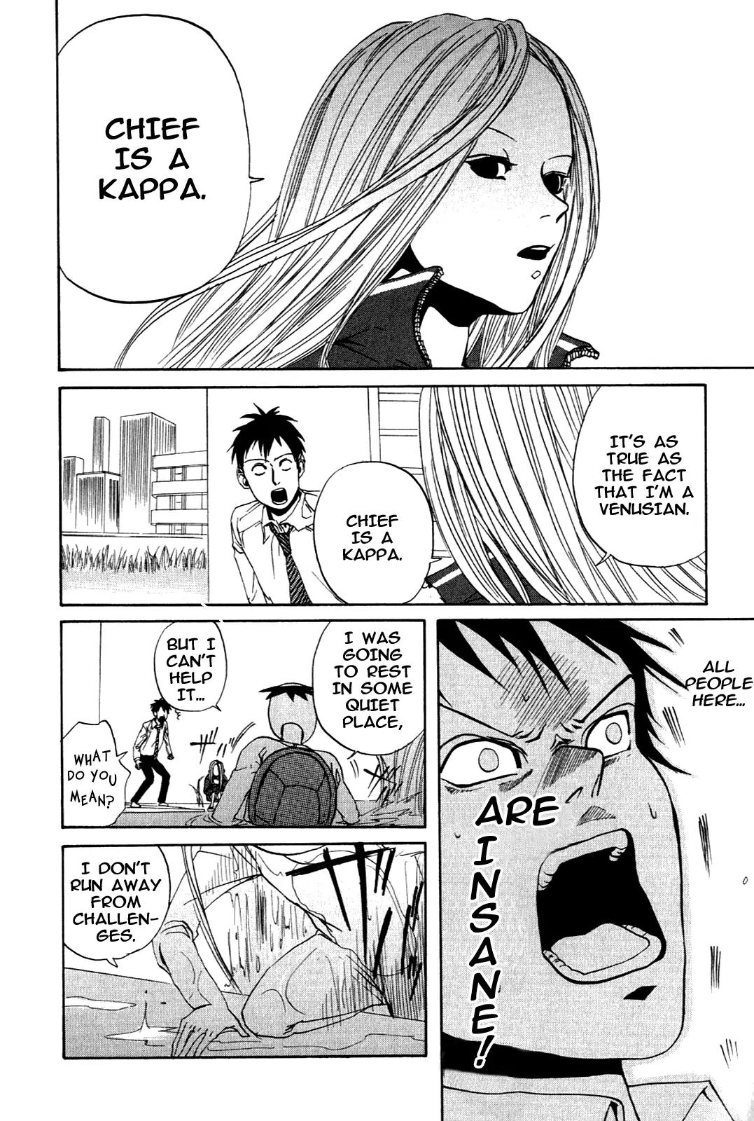 Arakawa Under the Bridge Chapter 6 page 2 - Chapter 6: Truth