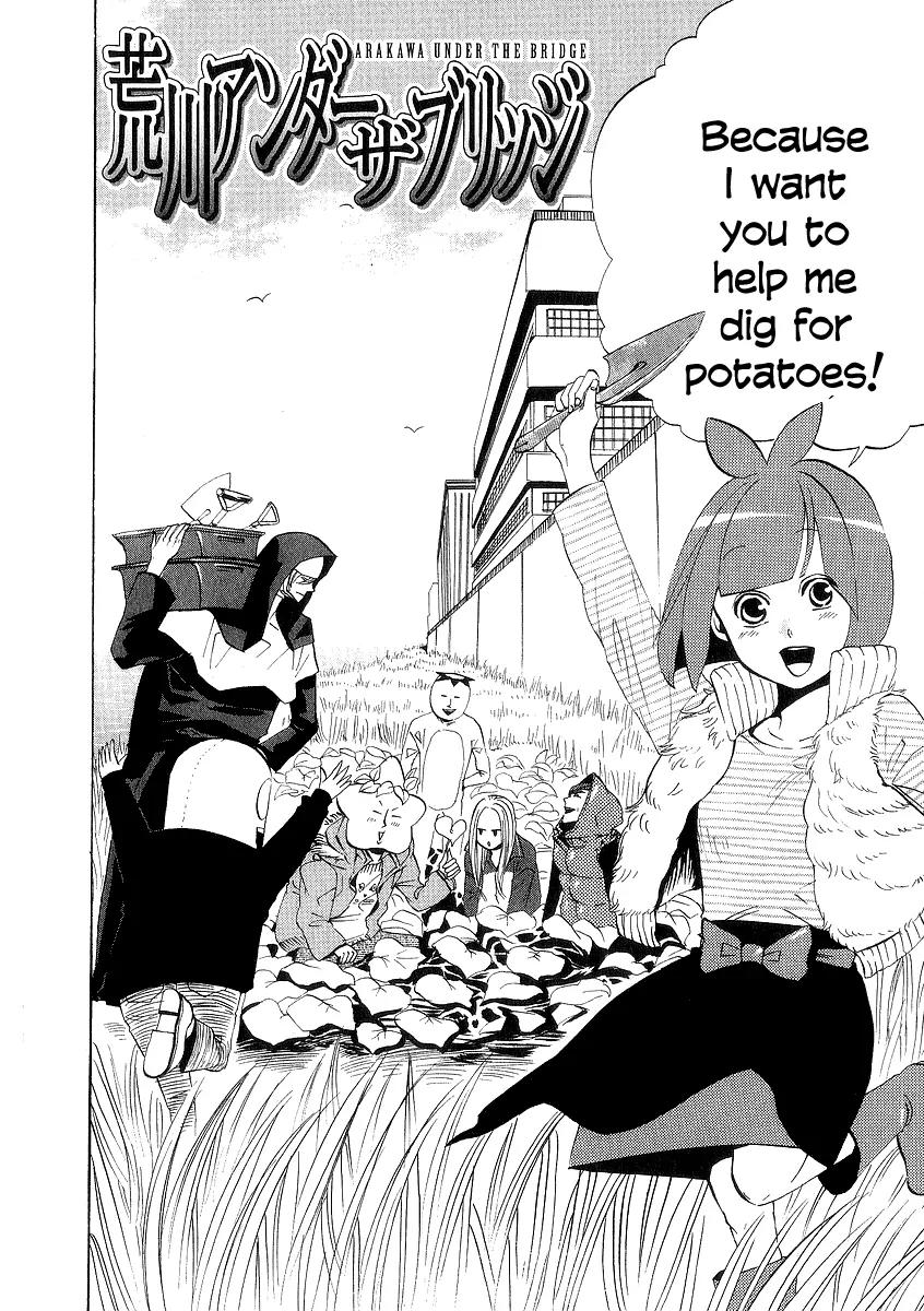 Arakawa Under the Bridge Chapter 63 page 2 - Chapter 63: Digging For Potatoes