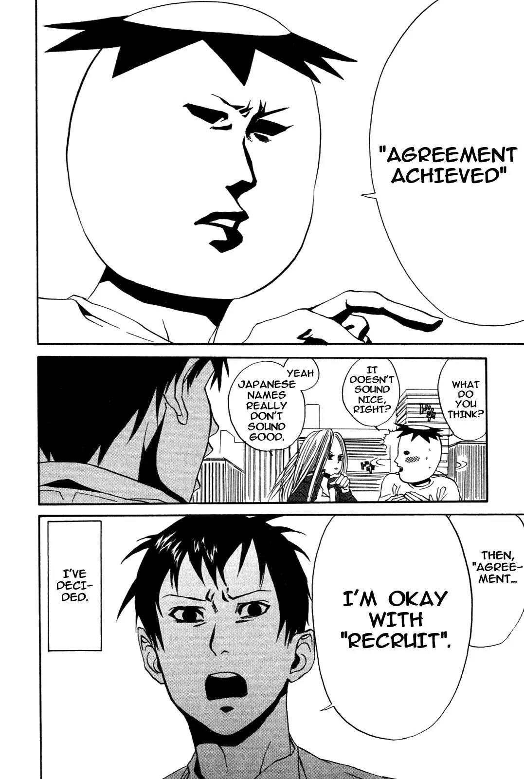 Arakawa Under the Bridge Chapter 7 page 6 - Chapter 7: Recruitment Under the Bridge