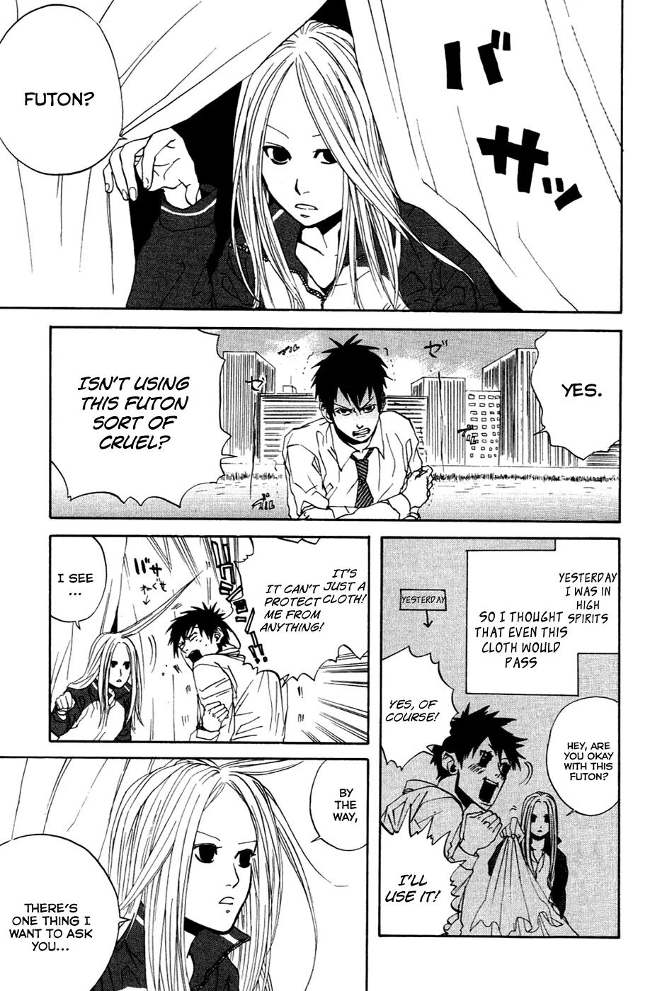 Arakawa Under the Bridge Chapter 8 page 3 - Chapter 8: A Place to Rest