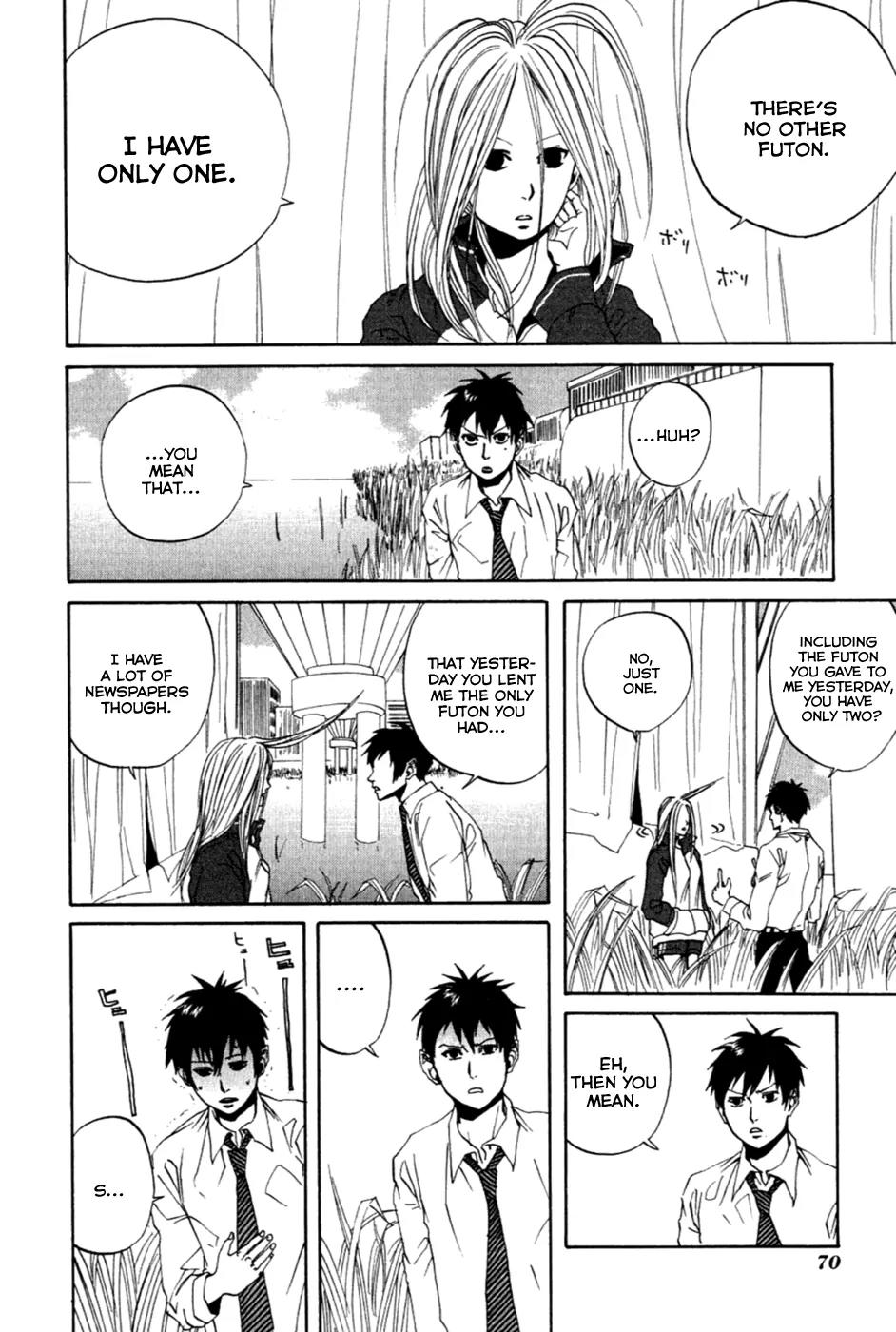 Arakawa Under the Bridge Chapter 8 page 6 - Chapter 8: A Place to Rest