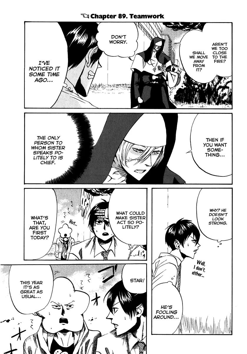 Arakawa Under the Bridge Chapter 89 page 1 - Chapter 89: Teamwork
