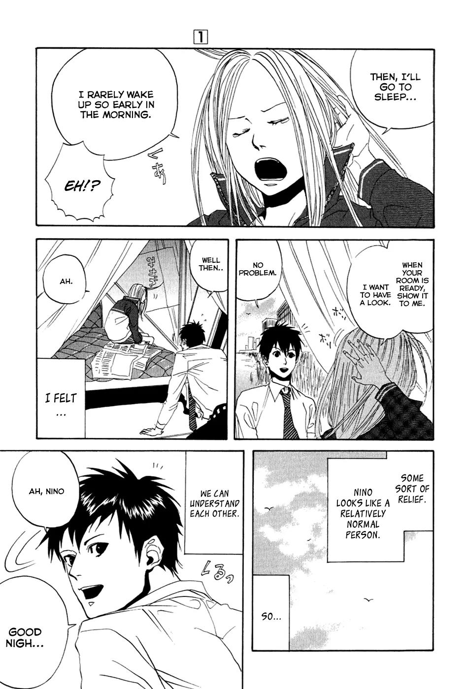 Arakawa Under the Bridge Chapter 9 page 5 - Chapter 9: GO