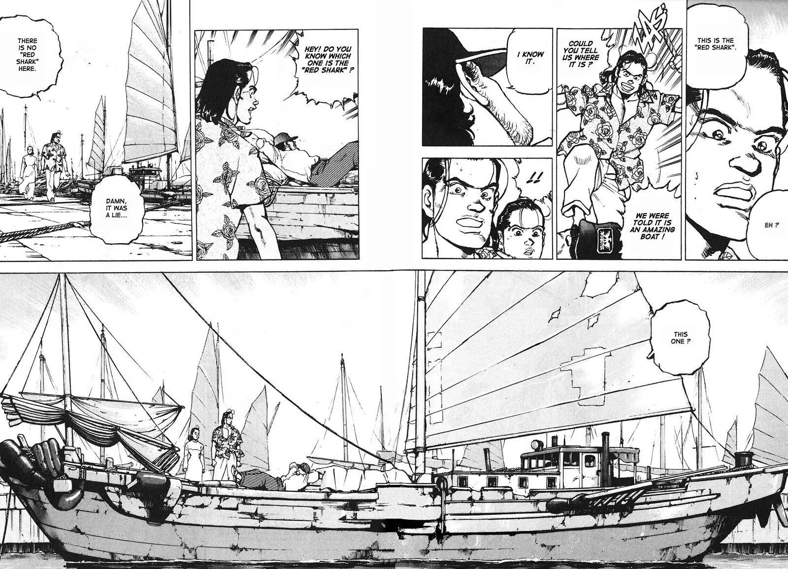 Araragi Express Chapter 10 page 6 - Chapter 10: The "Red Shark"