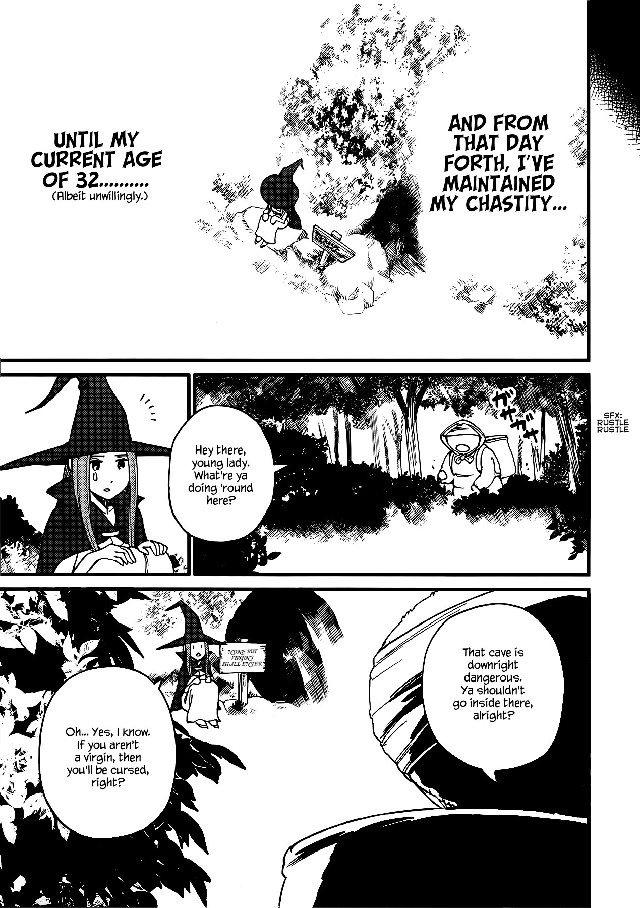 Arasa Quest Chapter 2 page 13 - Chapter 2: Unsullied Hole "Cave Of Virginity"