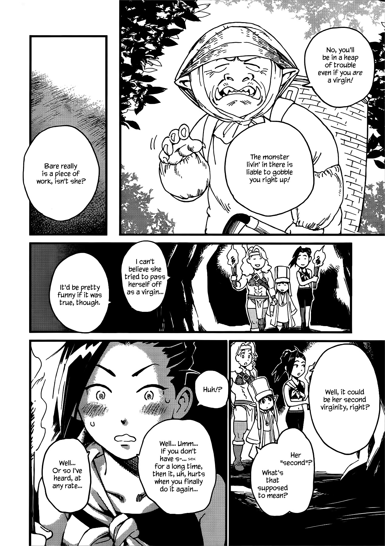 Arasa Quest Chapter 2 page 14 - Chapter 2: Unsullied Hole "Cave Of Virginity"