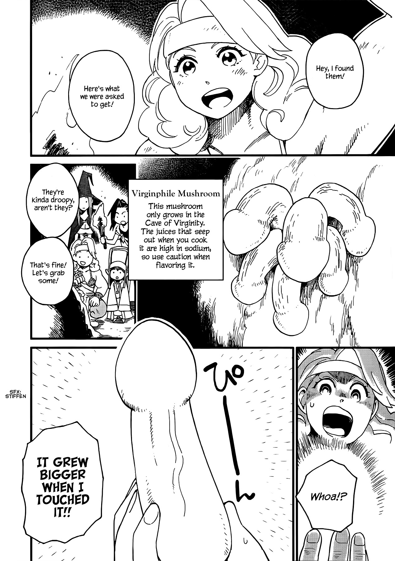 Arasa Quest Chapter 2 page 20 - Chapter 2: Unsullied Hole "Cave Of Virginity"