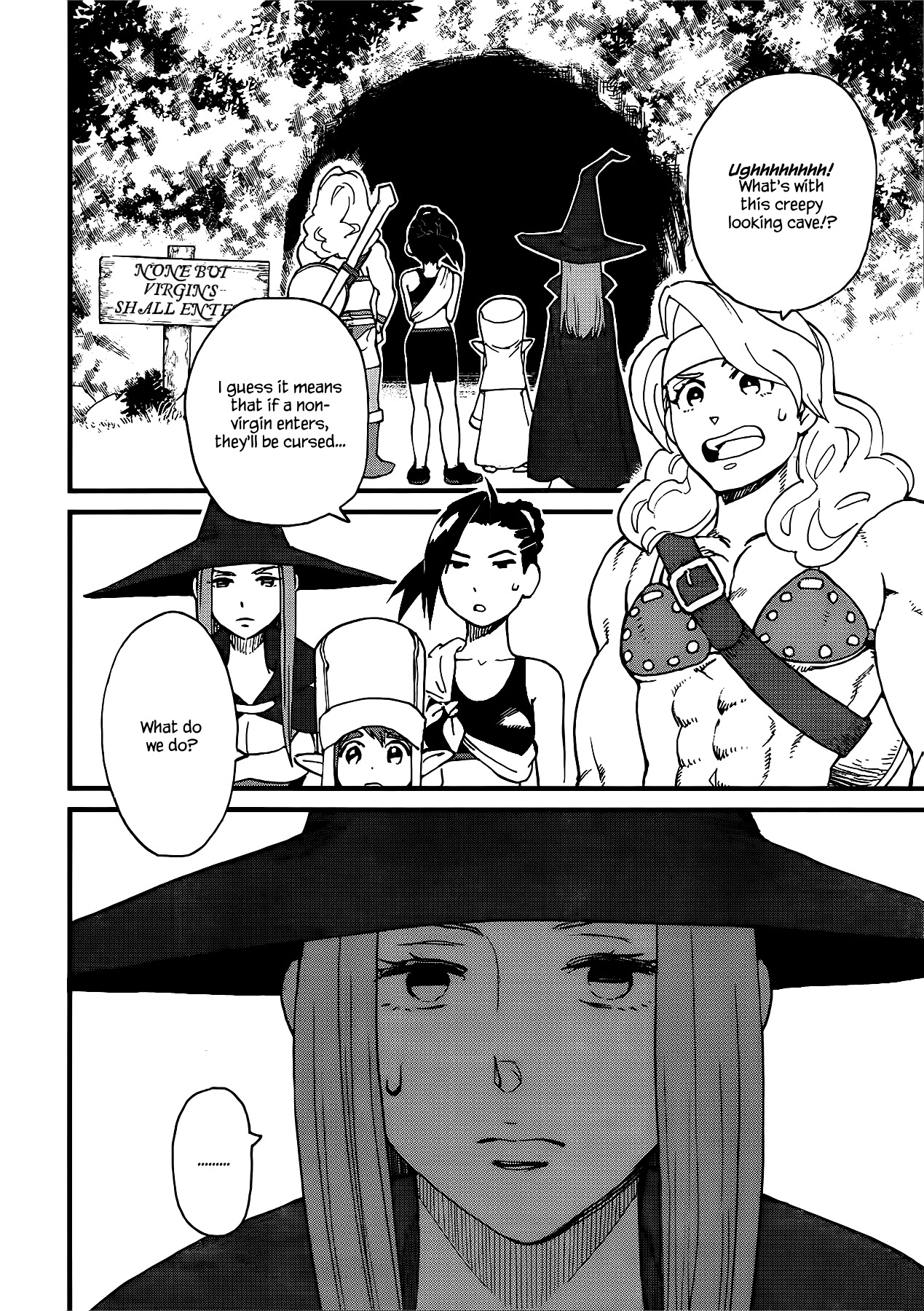 Arasa Quest Chapter 2 page 4 - Chapter 2: Unsullied Hole "Cave Of Virginity"