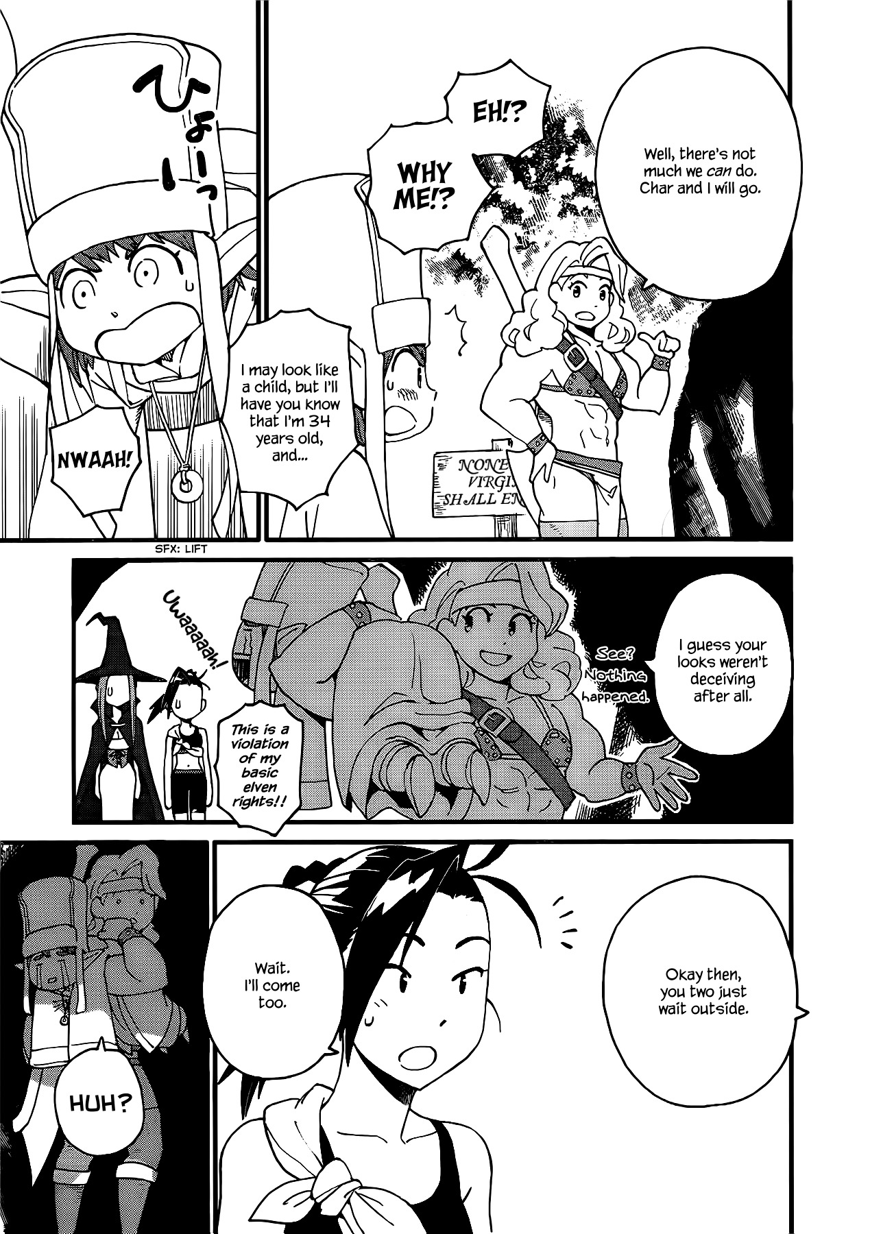 Arasa Quest Chapter 2 page 5 - Chapter 2: Unsullied Hole "Cave Of Virginity"