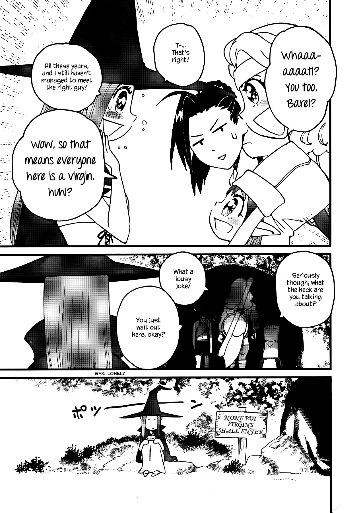 Arasa Quest Chapter 2 page 7 - Chapter 2: Unsullied Hole "Cave Of Virginity"