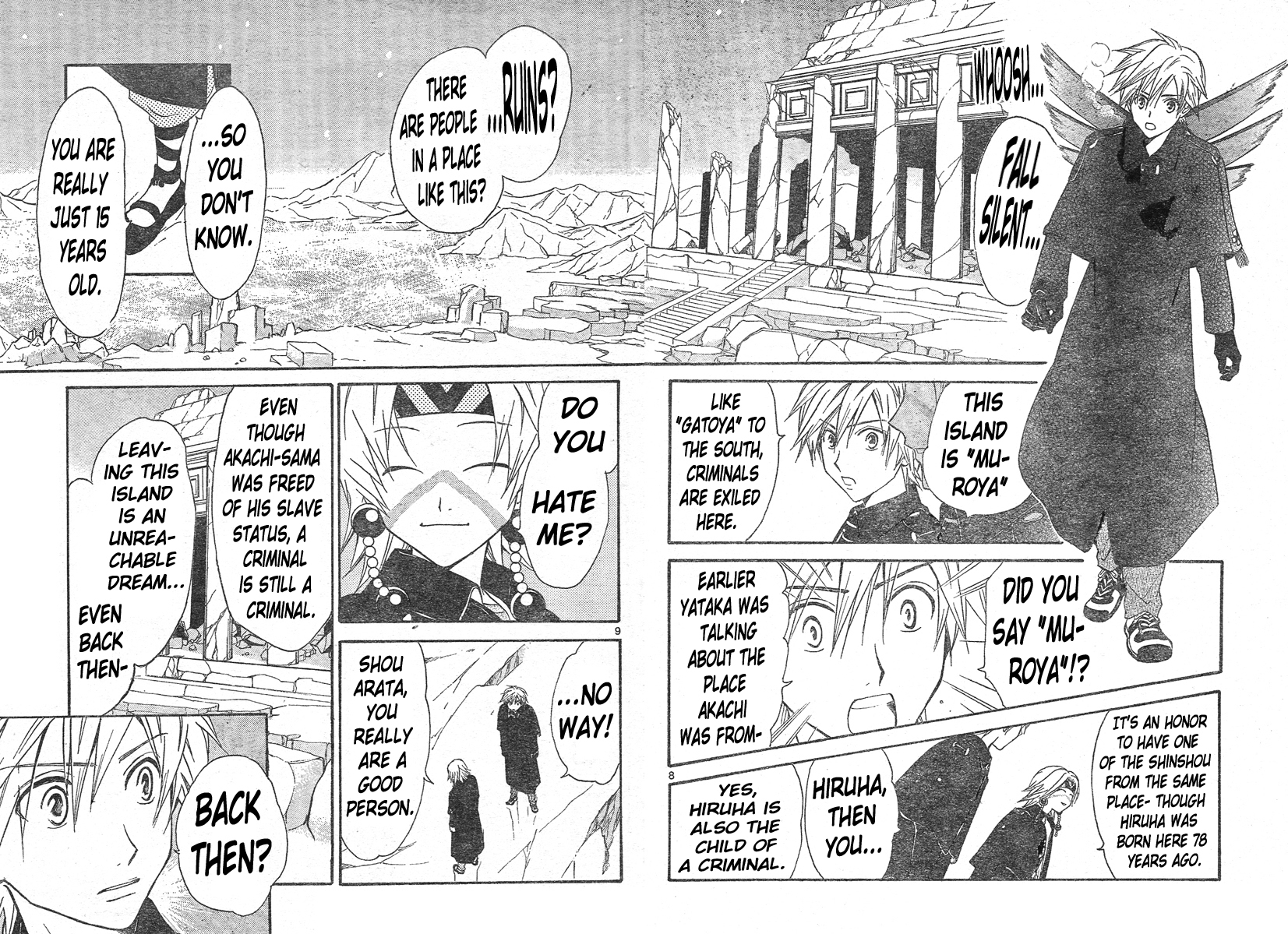 Arata Kangatari Chapter 127 page 9 - Chapter 127