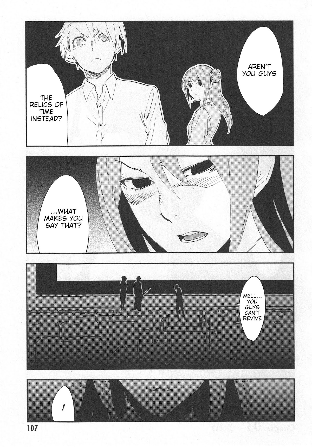 Arata Naru Sekai - Kako Hen Chapter 3 page 36 - Chapter 3: World's start/load/end