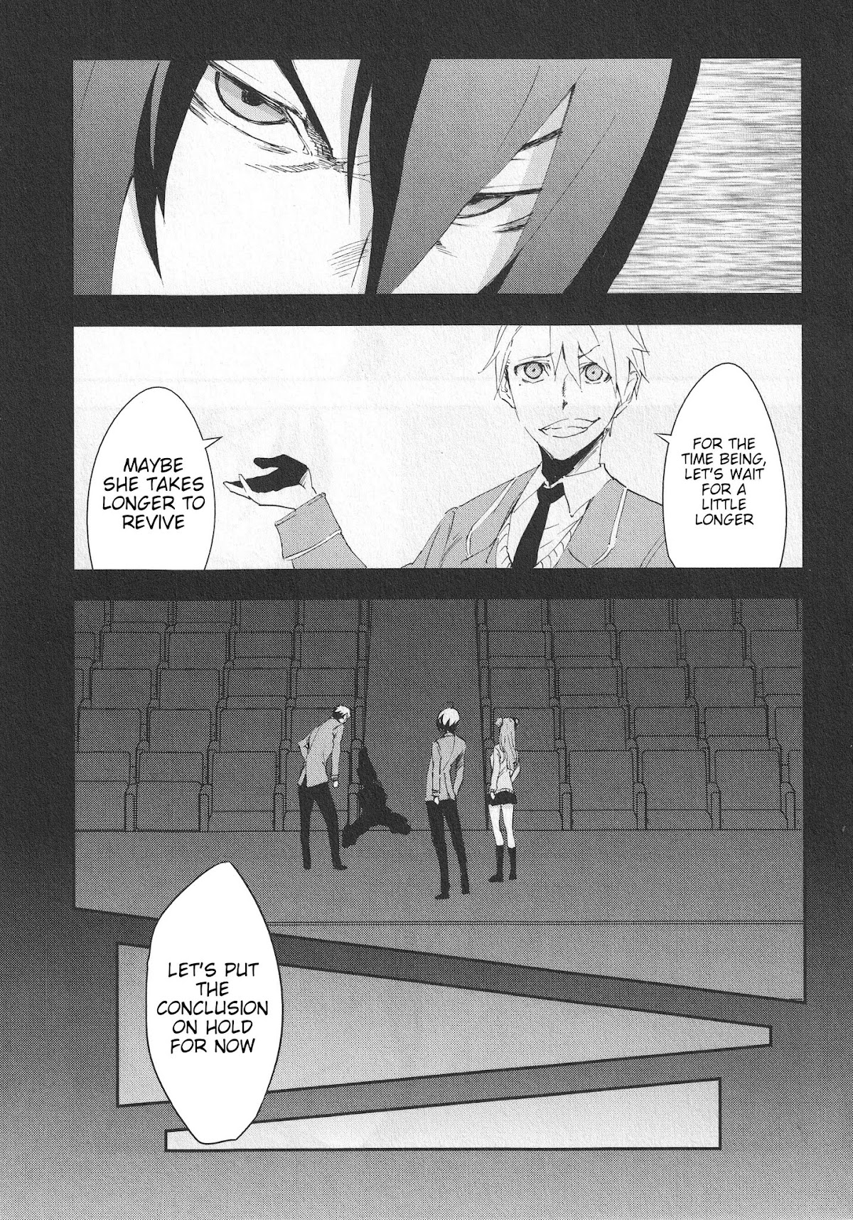 Arata Naru Sekai - Kako Hen Chapter 3 page 8 - Chapter 3: World's start/load/end