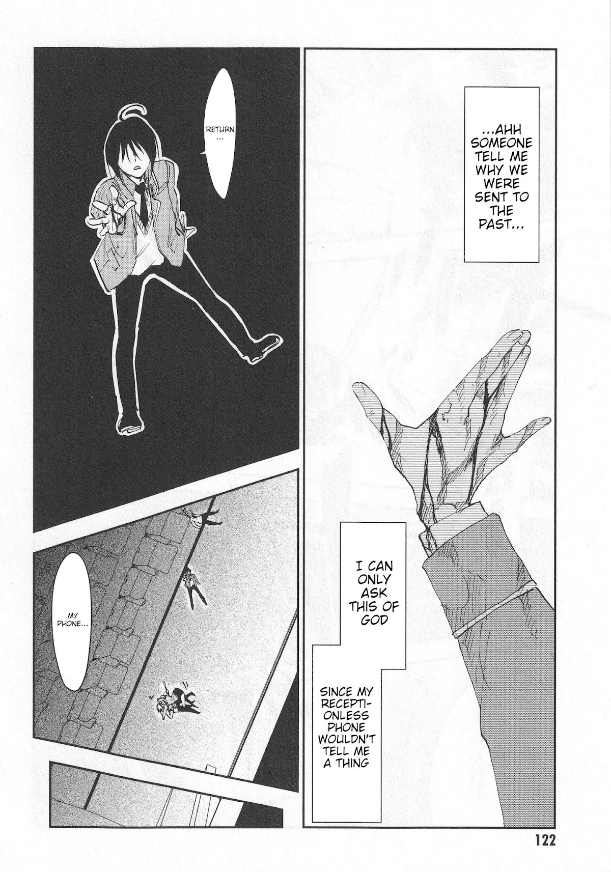 Arata Naru Sekai - Kako Hen Chapter 4 page 15 - Chapter 4: World's start/load/end