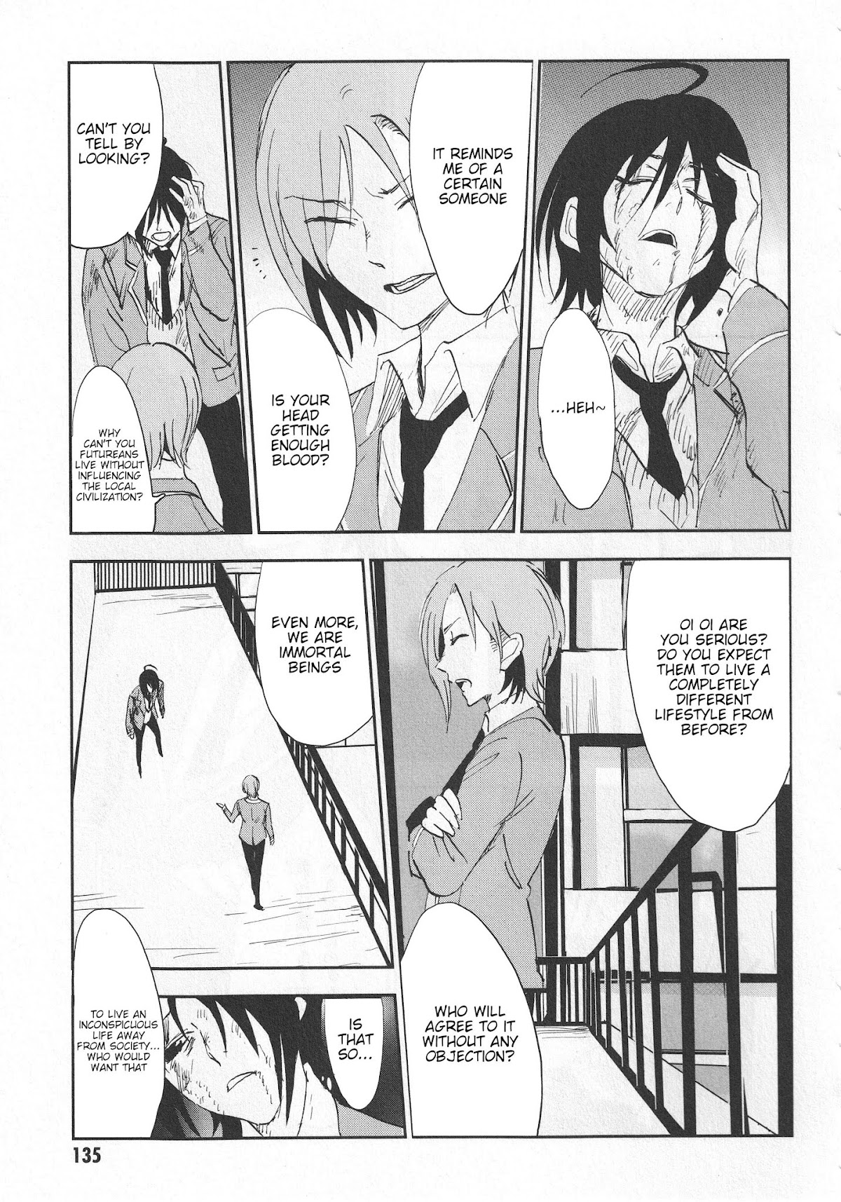 Arata Naru Sekai - Kako Hen Chapter 4 page 28 - Chapter 4: World's start/load/end