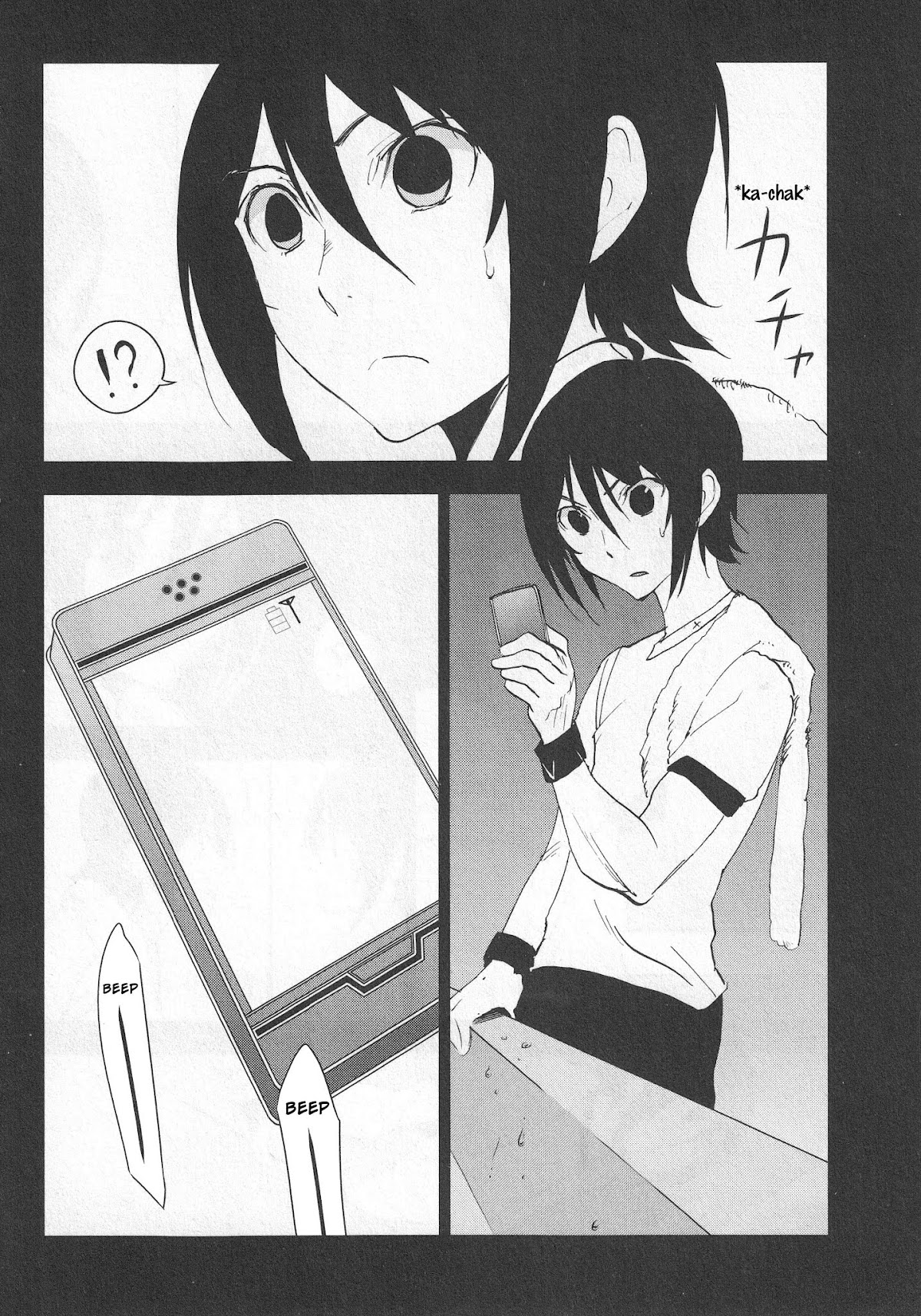 Arata Naru Sekai - Kako Hen Chapter 4 page 9 - Chapter 4: World's start/load/end