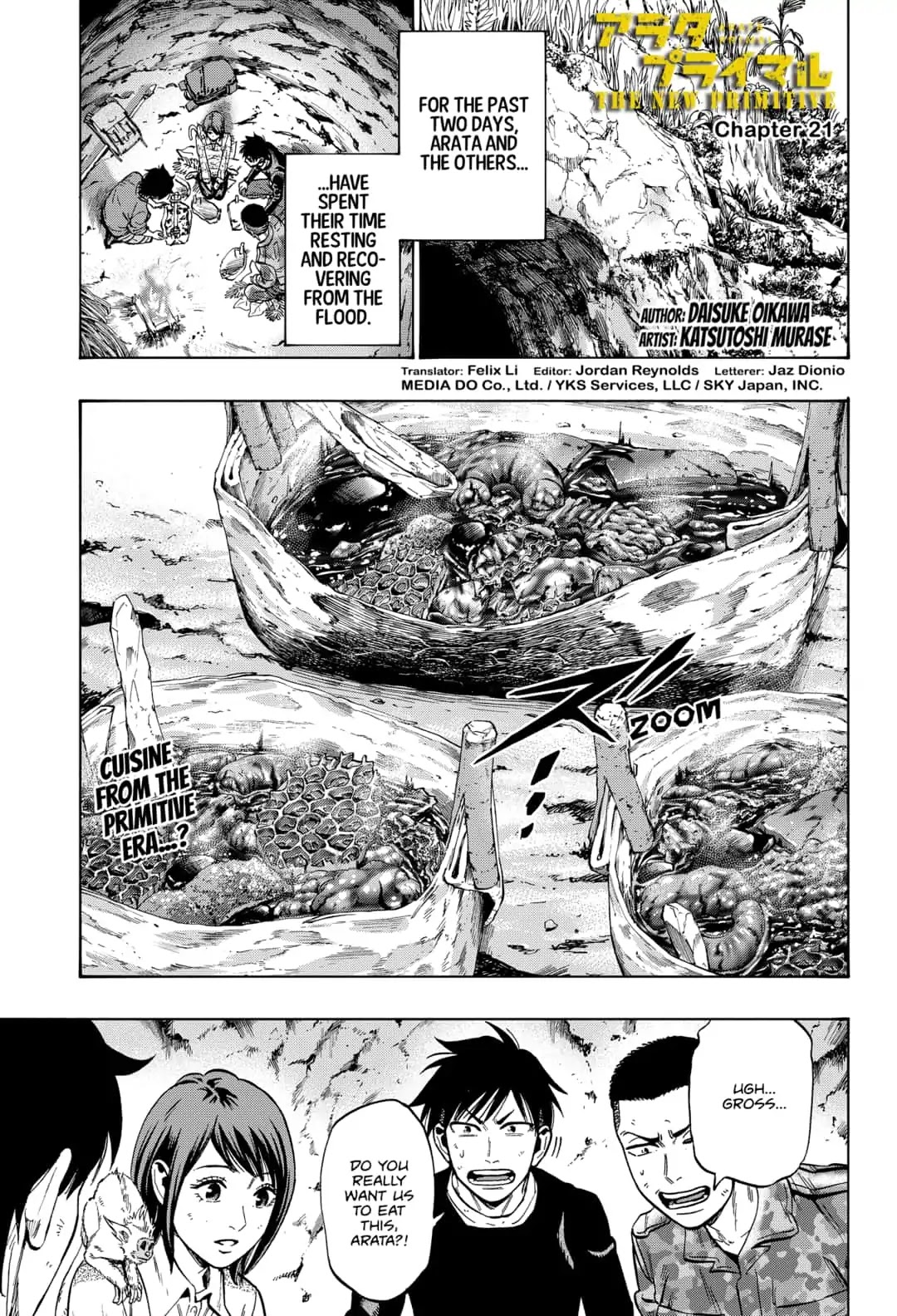 Arata Primal: The New Primitive Chapter 21 page 1 - Chapter 21