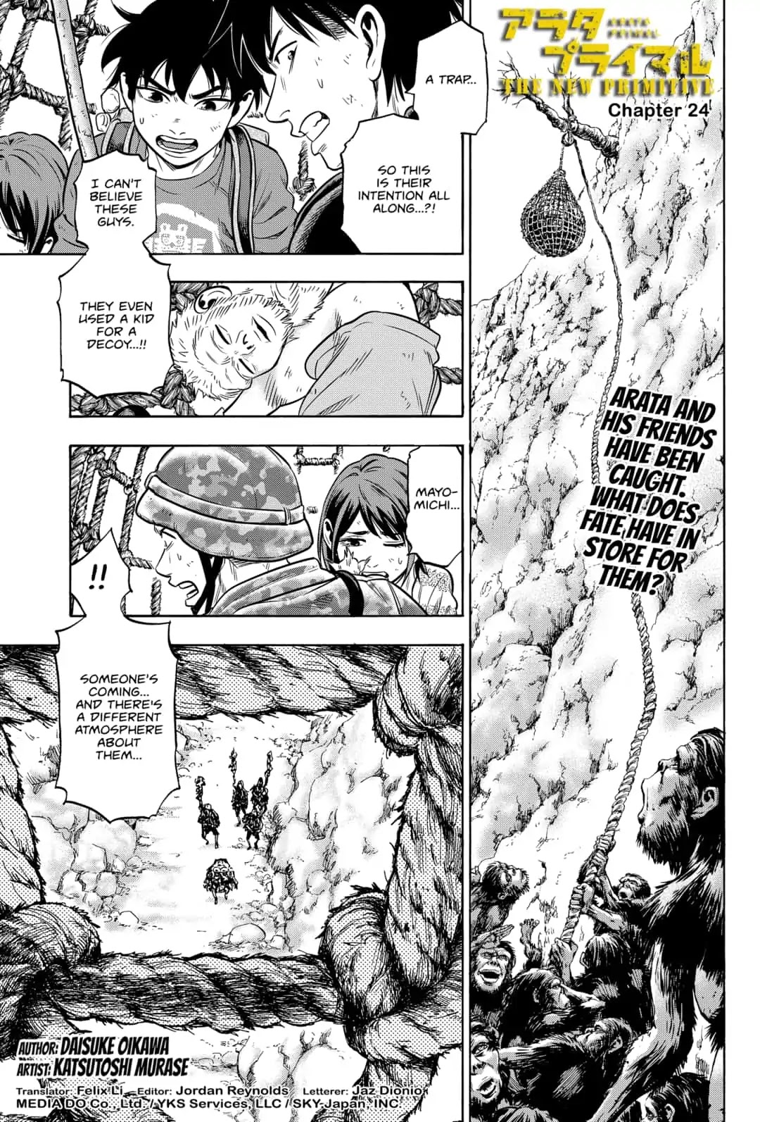 Arata Primal: The New Primitive Chapter 24 page 1 - Chapter 24