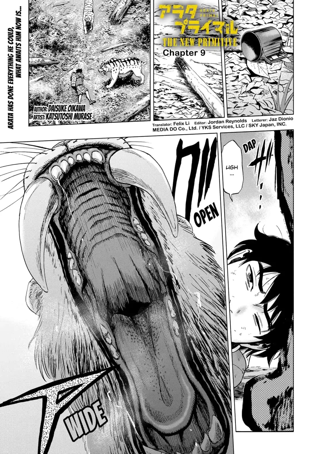 Arata Primal: The New Primitive Chapter 9 page 1 - Chapter 9
