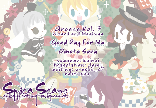 Arcana 07 - Wizard / Magician Chapter 7.4-2 page 9 - Vol.7 Chapter 4 v2 : Good Day For Me