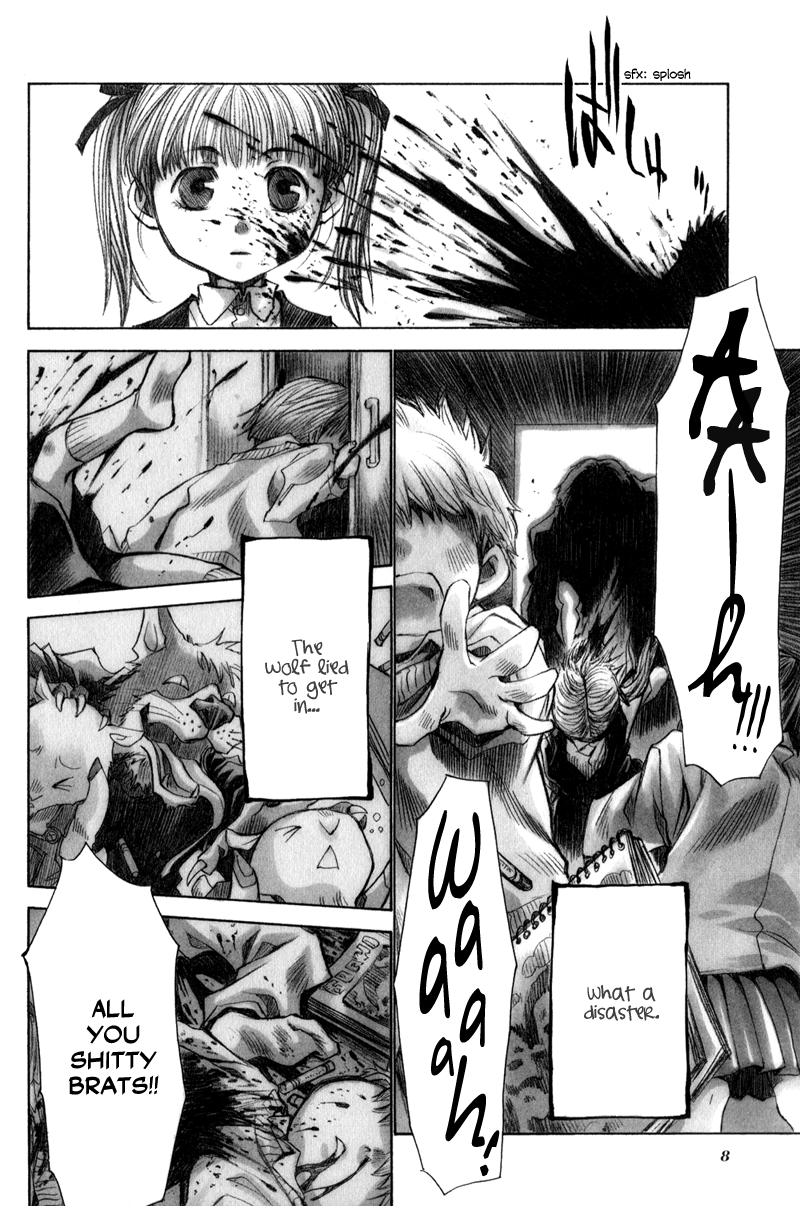 Arcana 09 - Transformation☆Personification Chapter 9.1-2 page 5 - Vol.9 Chapter 1 v2 : The Wolf and the 7 Baby Goats