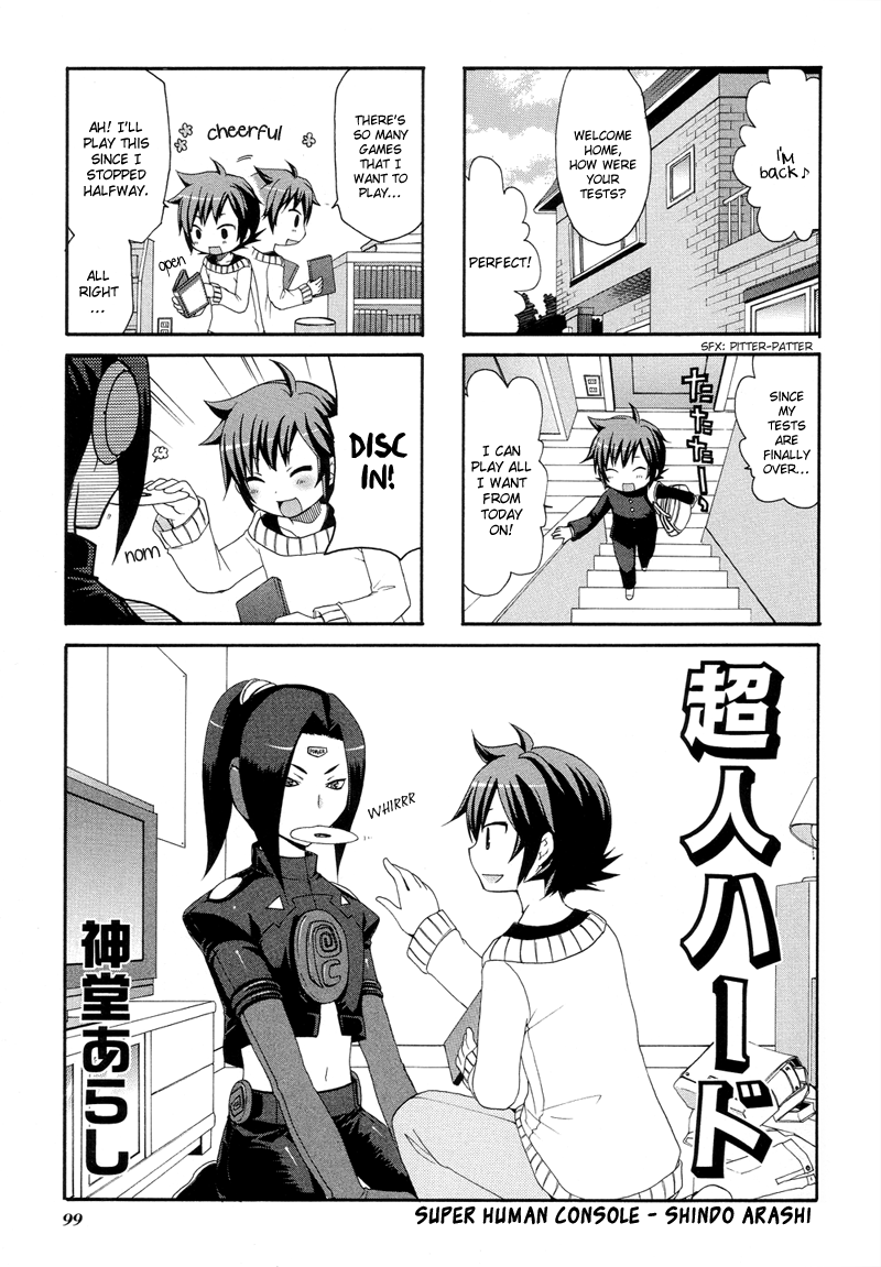 Arcana 09 - Transformation☆Personification Chapter 9.12-2 page 1 - Vol.9 Chapter 12 v2 : Super Human Console