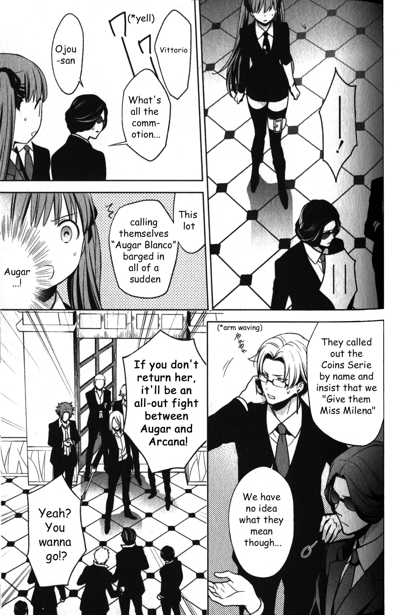 Arcana Famiglia - Amore Mangiare Cantare! Chapter 12 page 4 - Chapter 12