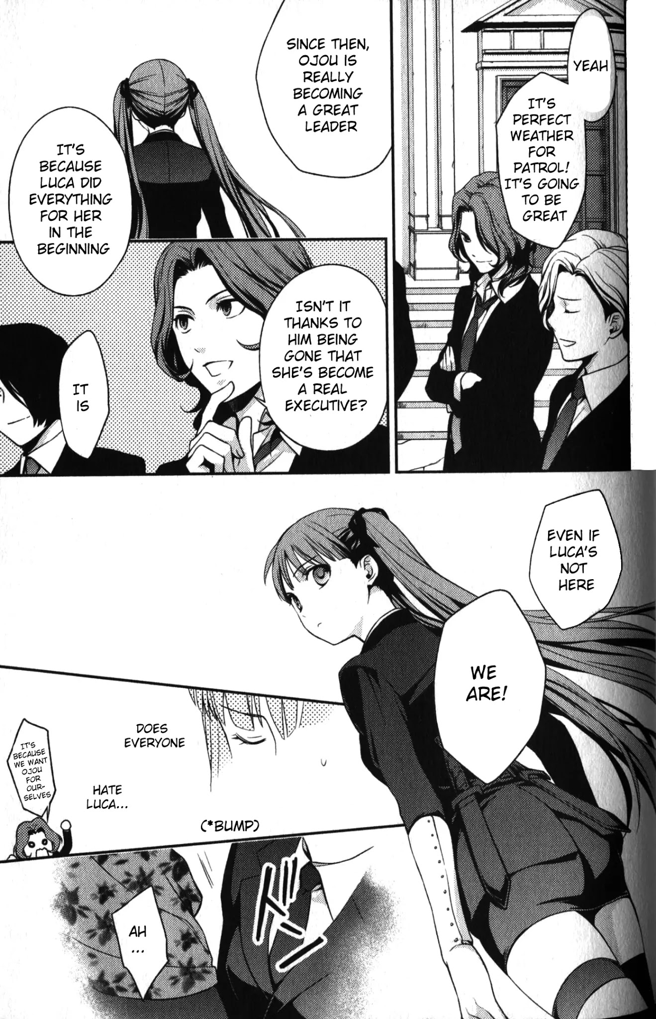 Arcana Famiglia - Amore Mangiare Cantare! Chapter 13 page 10 - Chapter 13: Luca's position