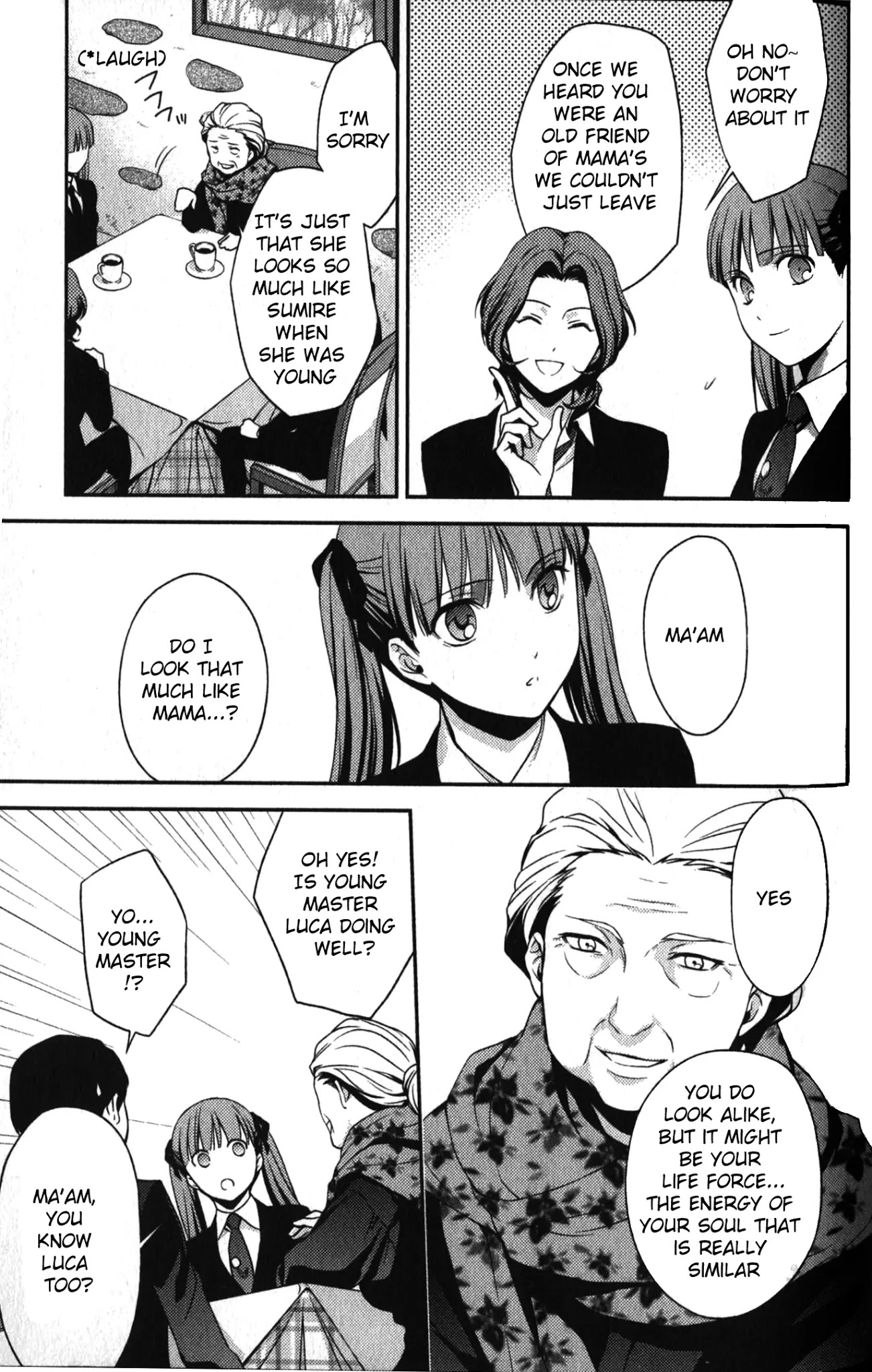 Arcana Famiglia - Amore Mangiare Cantare! Chapter 13 page 12 - Chapter 13: Luca's position