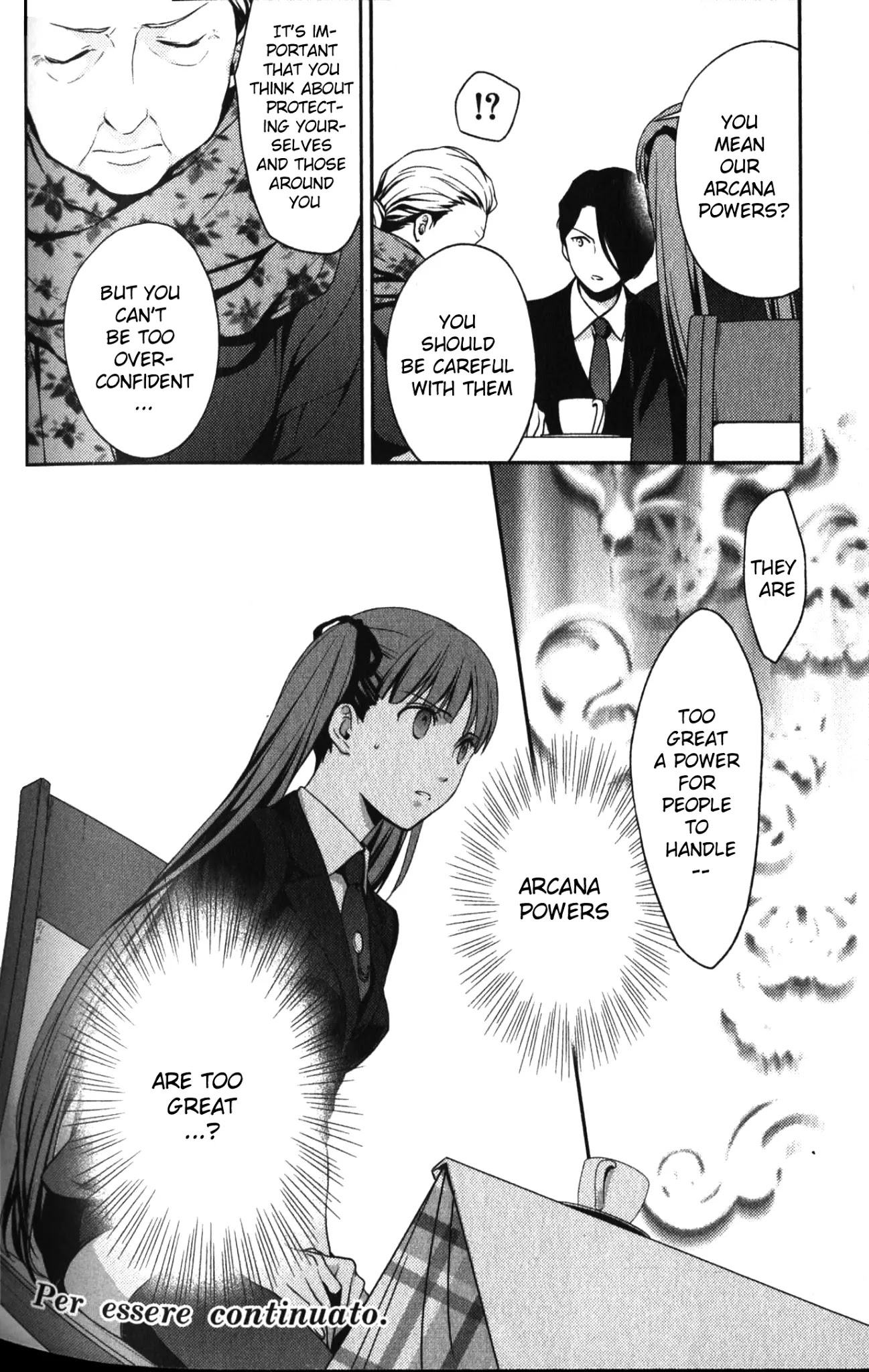 Arcana Famiglia - Amore Mangiare Cantare! Chapter 13 page 15 - Chapter 13: Luca's position