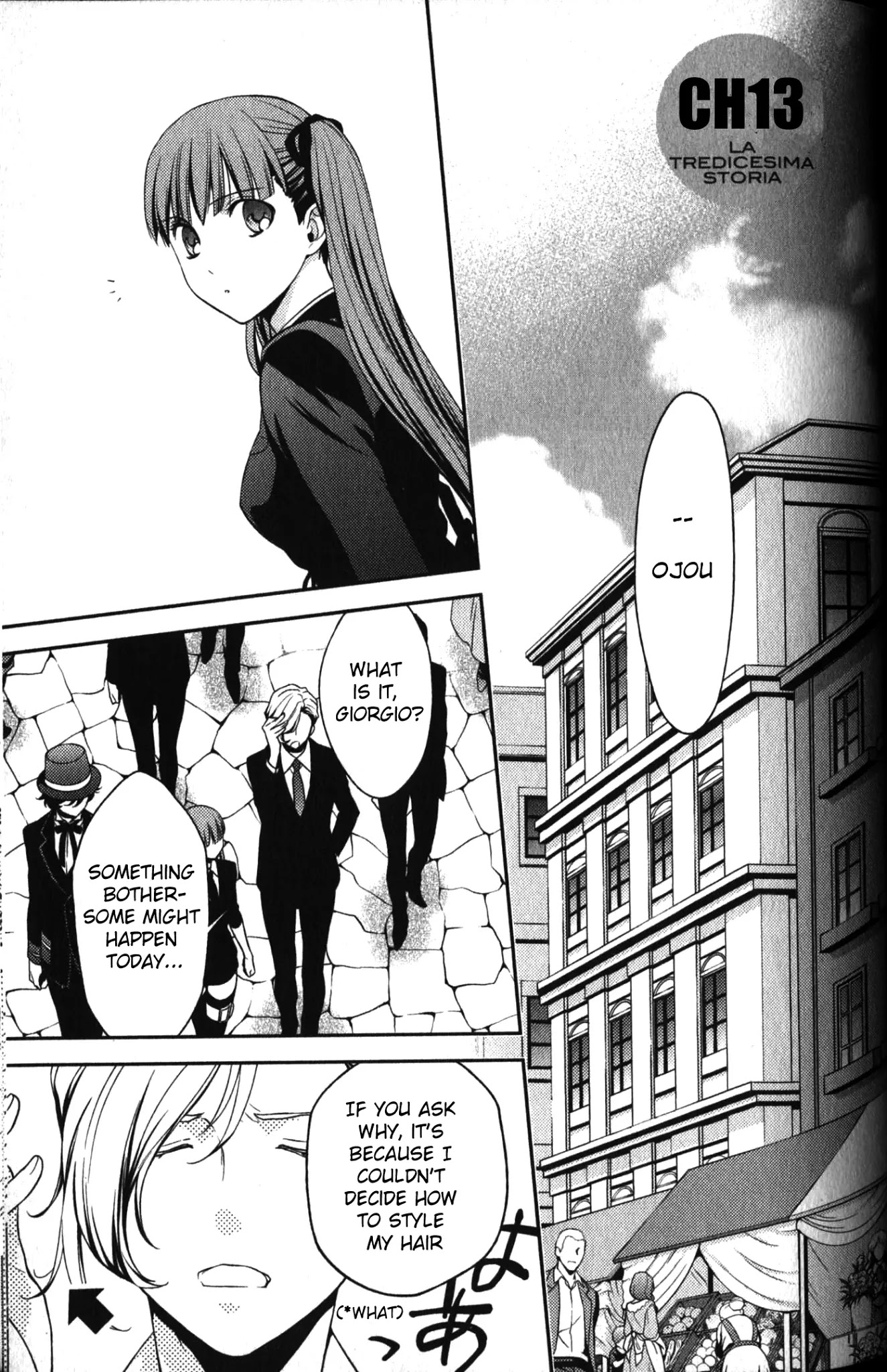 Arcana Famiglia - Amore Mangiare Cantare! Chapter 13 page 2 - Chapter 13: Luca's position