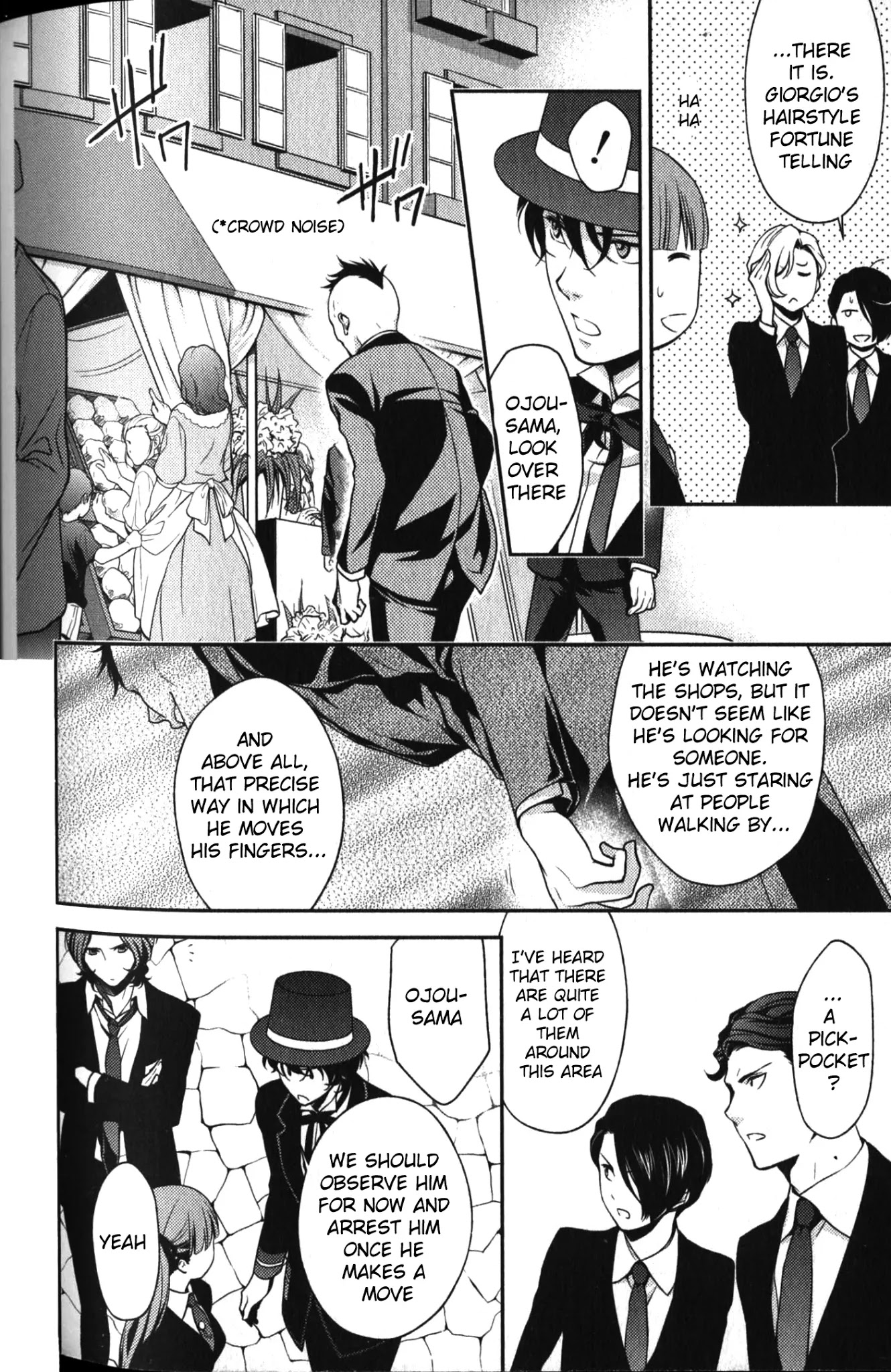 Arcana Famiglia - Amore Mangiare Cantare! Chapter 13 page 3 - Chapter 13: Luca's position