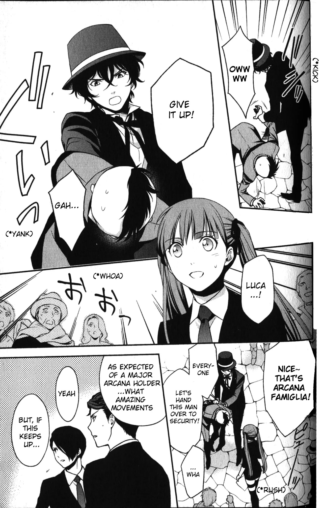 Arcana Famiglia - Amore Mangiare Cantare! Chapter 13 page 6 - Chapter 13: Luca's position