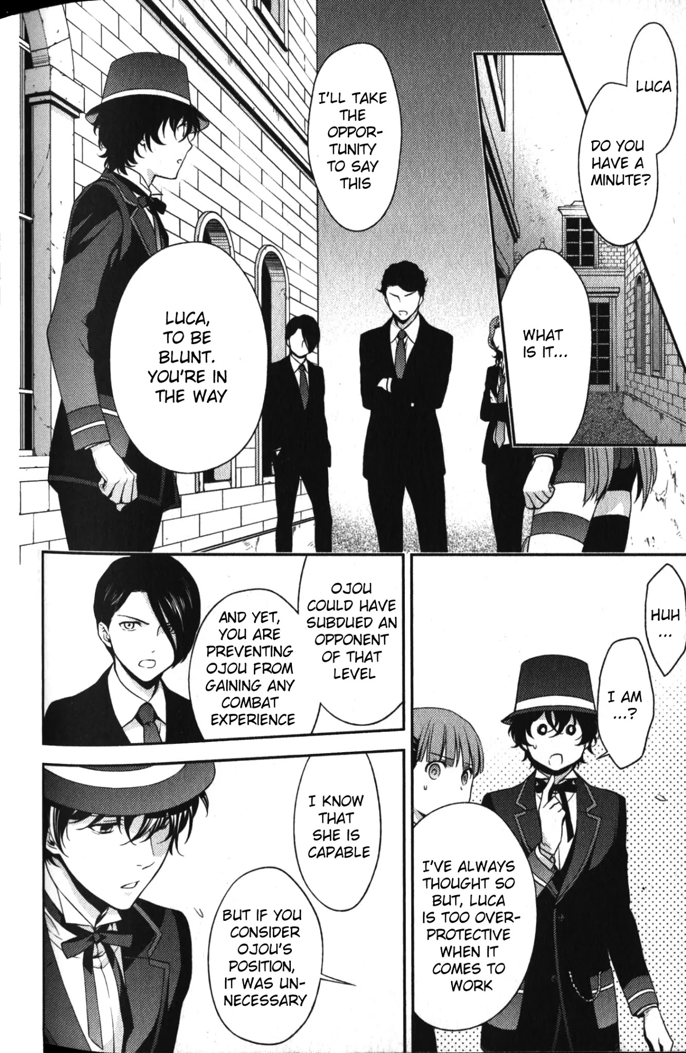 Arcana Famiglia - Amore Mangiare Cantare! Chapter 13 page 7 - Chapter 13: Luca's position