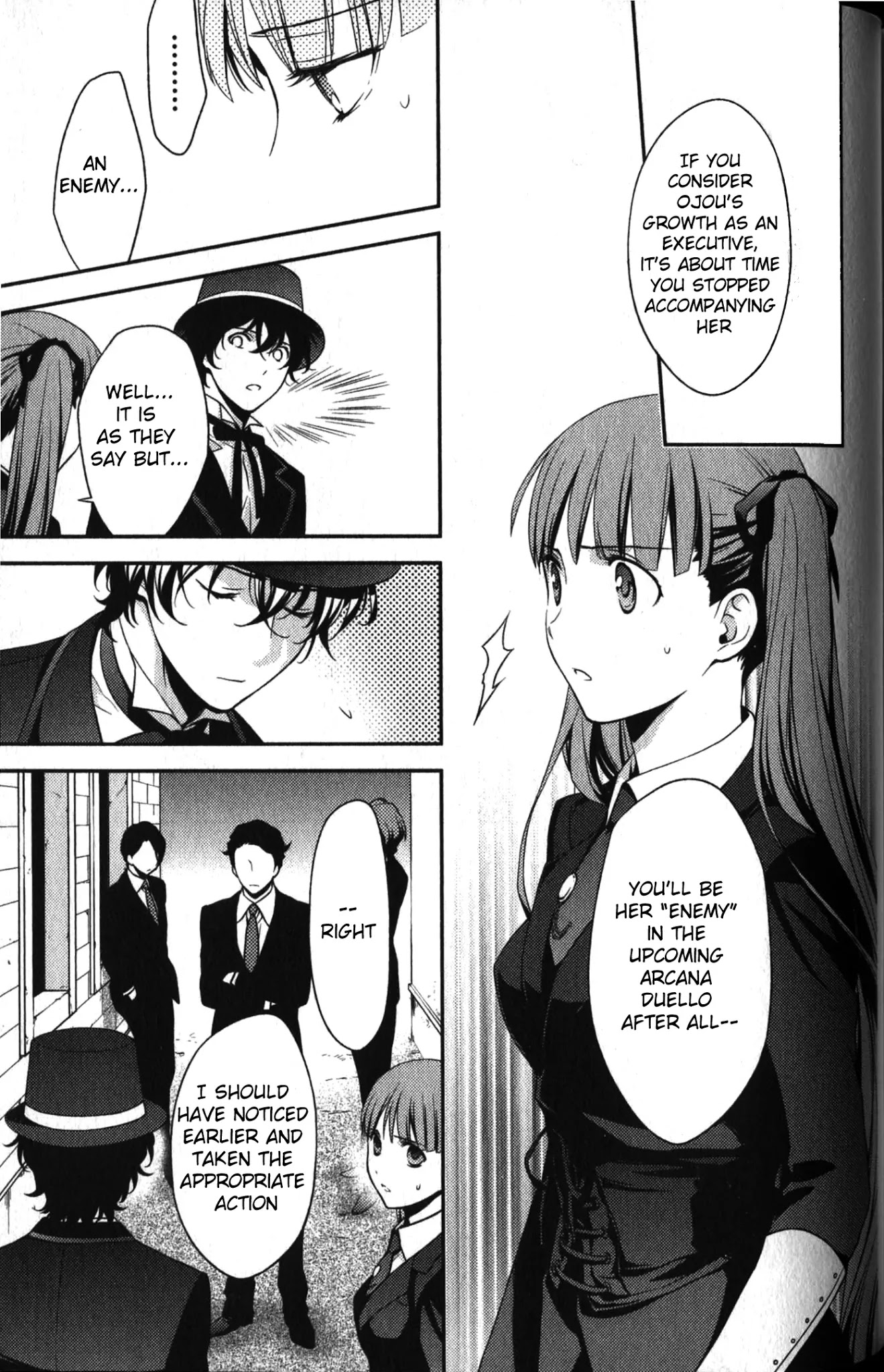 Arcana Famiglia - Amore Mangiare Cantare! Chapter 13 page 8 - Chapter 13: Luca's position