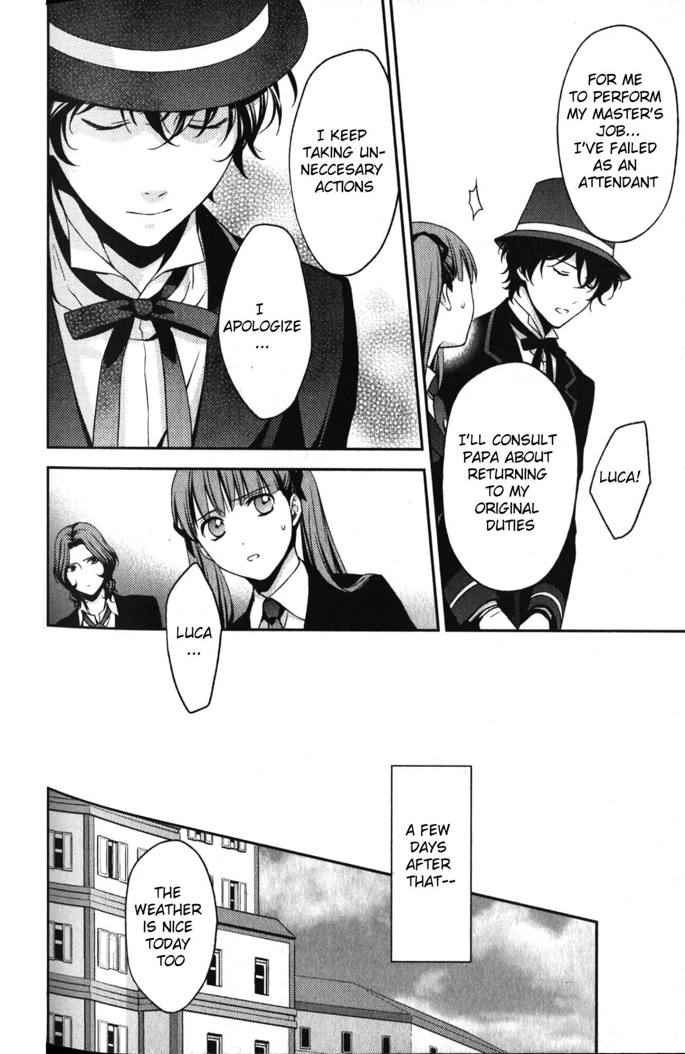 Arcana Famiglia - Amore Mangiare Cantare! Chapter 13 page 9 - Chapter 13: Luca's position
